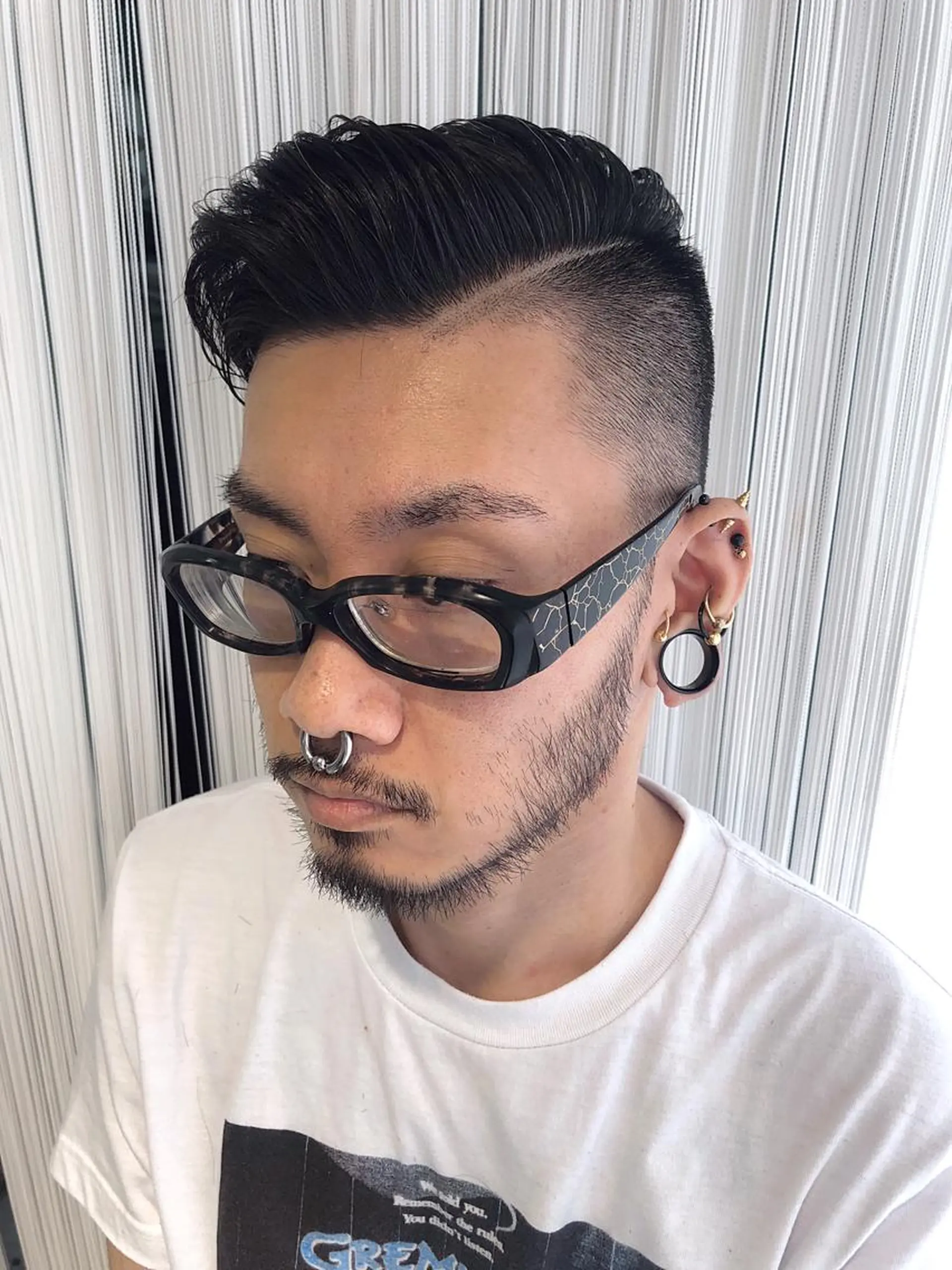 ショート メンズ カット 【痛くないブリーチ】 野村友大のヘアスタイル