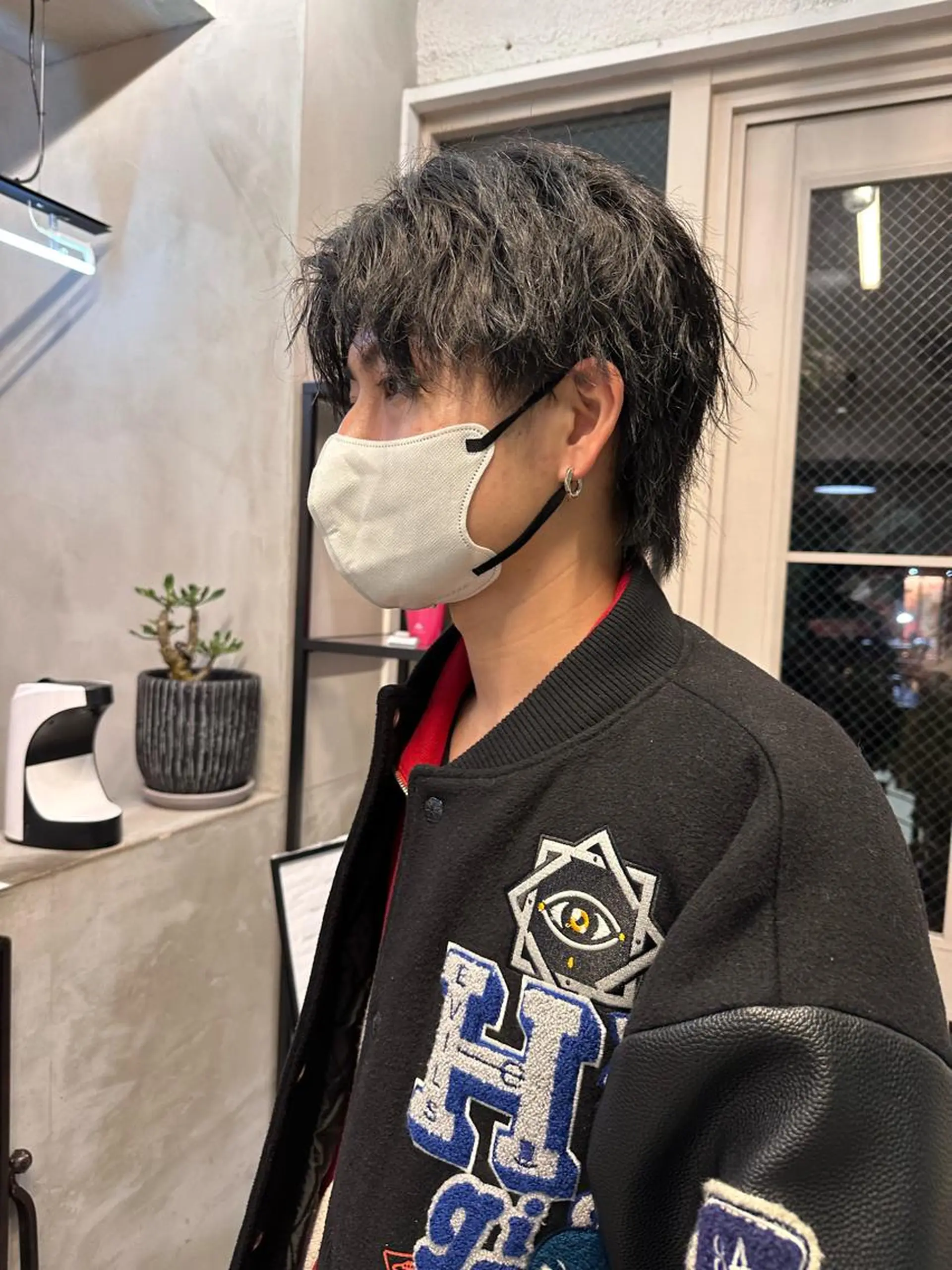 カラー メンズ REINA☁️透明感 カラー/ぷつっと♡のヘアスタイル