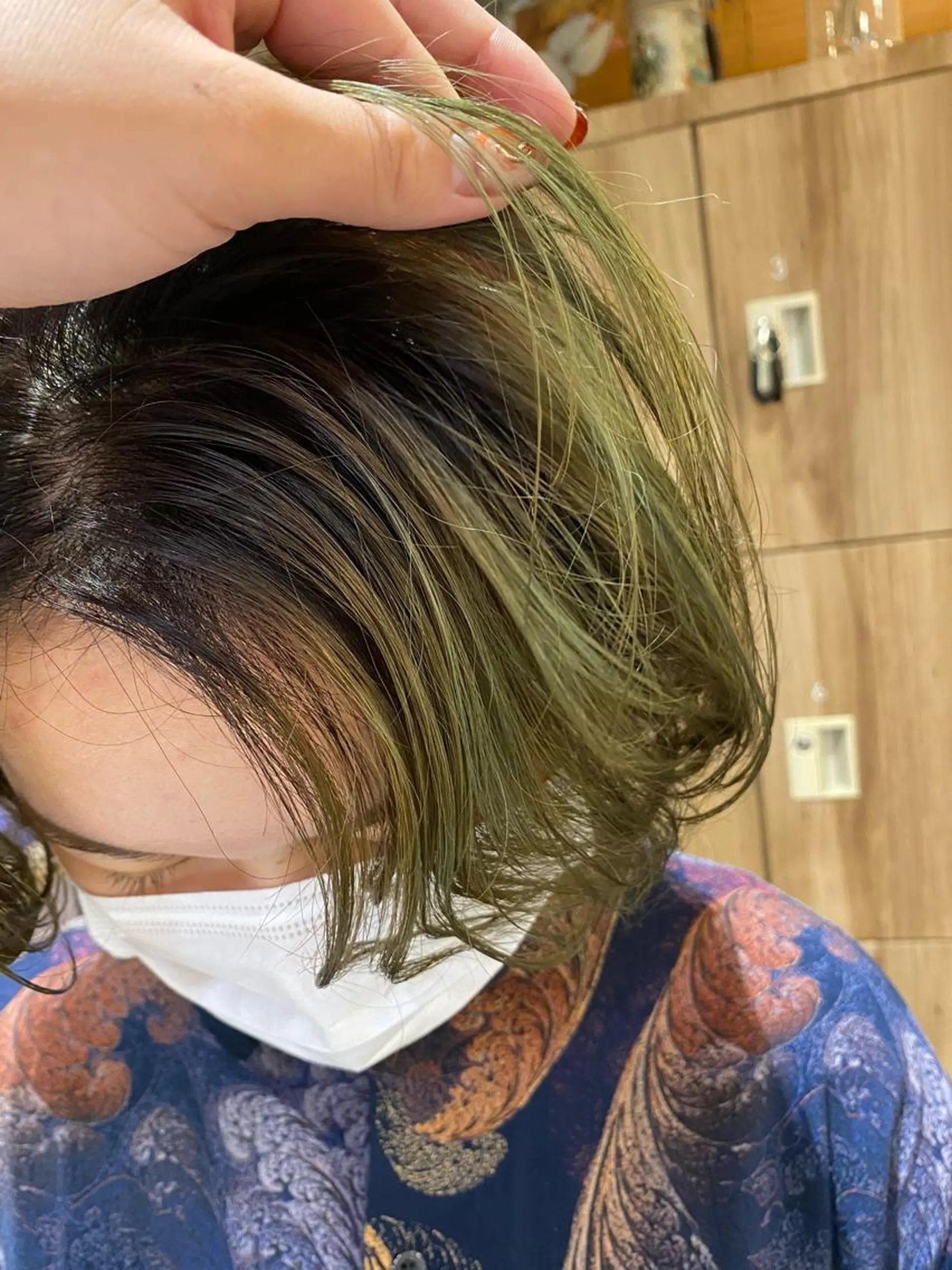 ミディアム カラー ヘアアレンジ ヘアカラー トリートメント ヘッドスパ パーマ指名No1 /namiのヘアスタイル