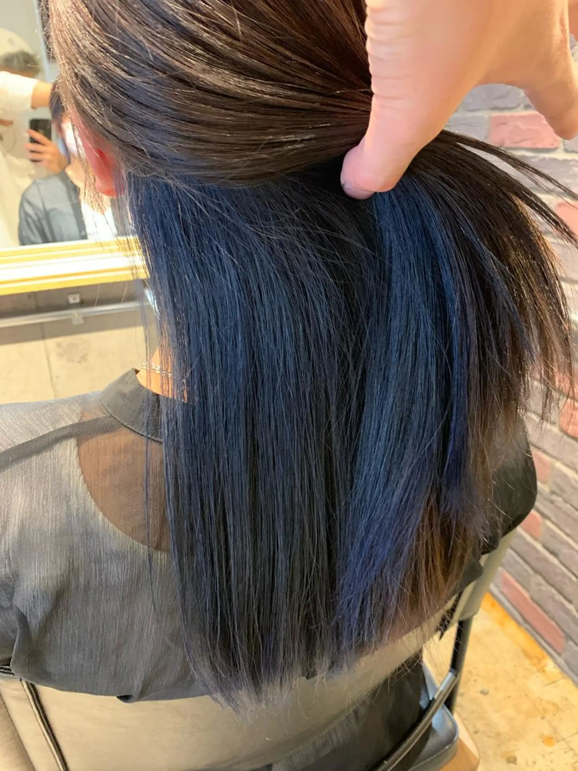 ロング カラー インナーカラー カット ヘアカラー トリートメント 吉沢遣人/レイヤー 艶カラー/パーマのヘアスタイル