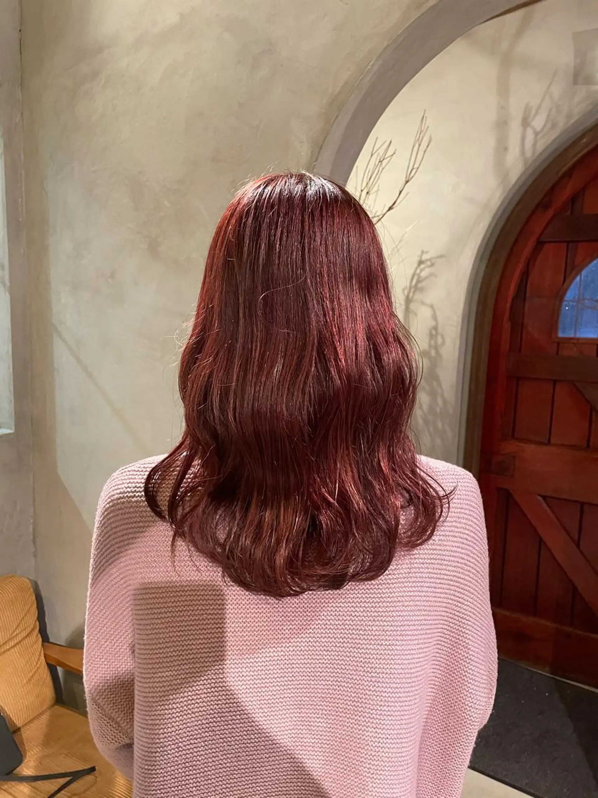 ロング カラー Musee plume所属・荻野七菜子 ボブのヘアスタイル