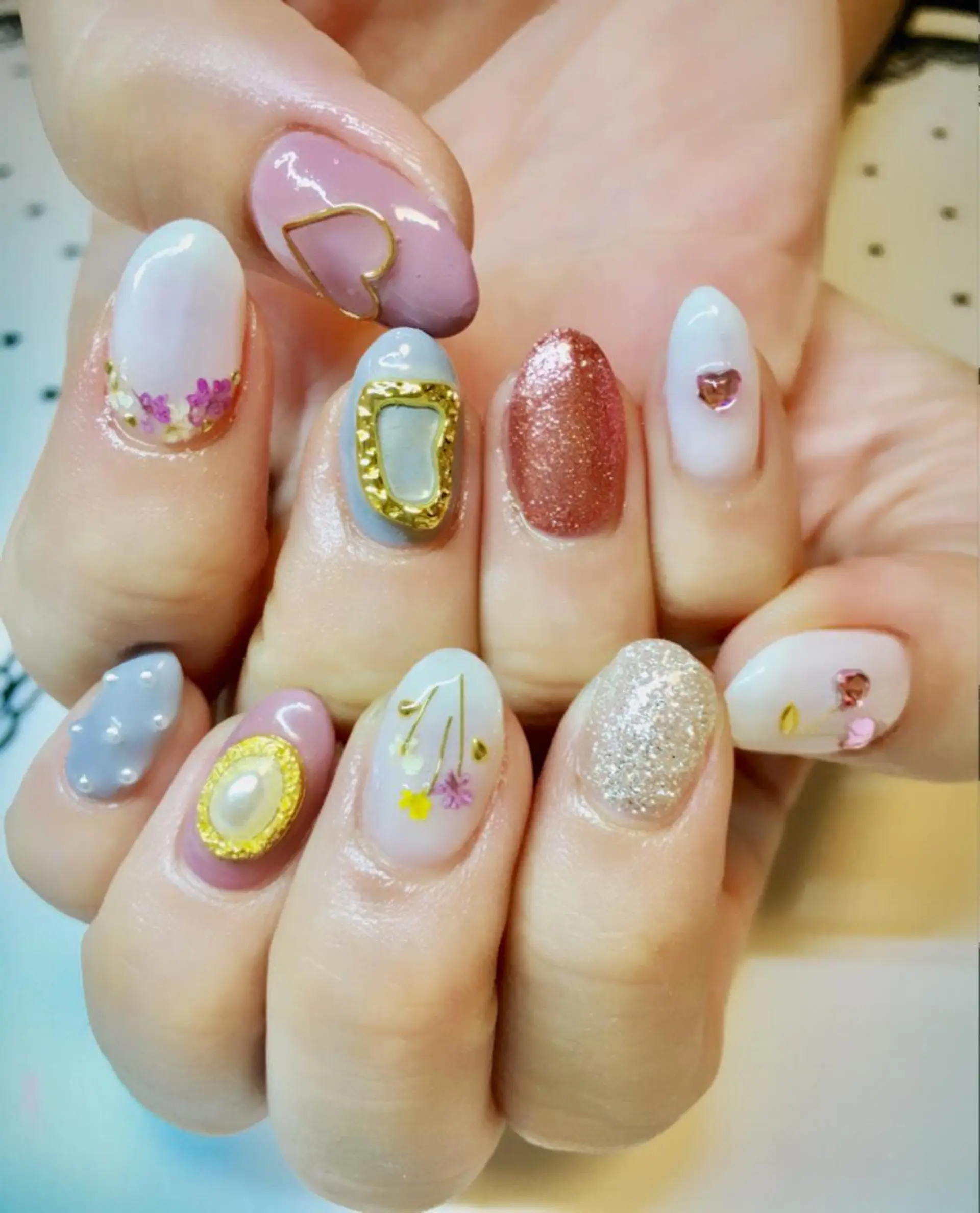ネイル ハンドネイル nailsalon sugarr所属・nailist cocoのネイルデザイン