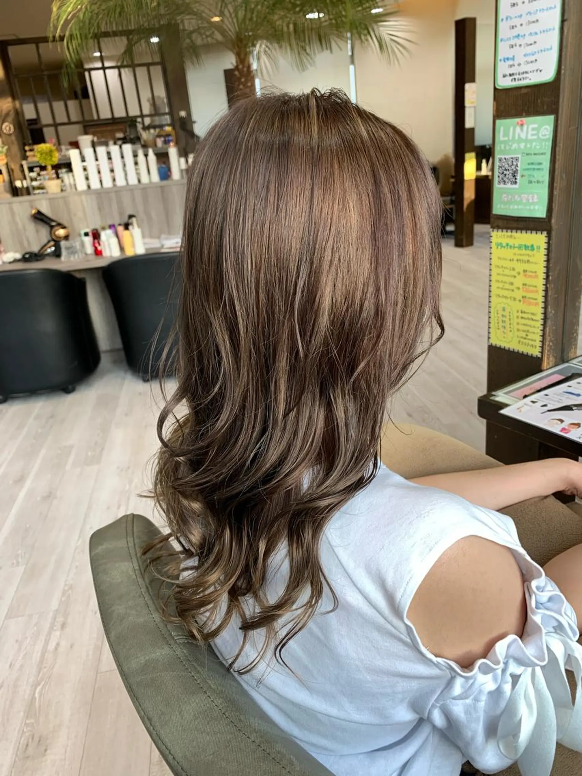 ミディアム カラー 中野  淳のヘアスタイル