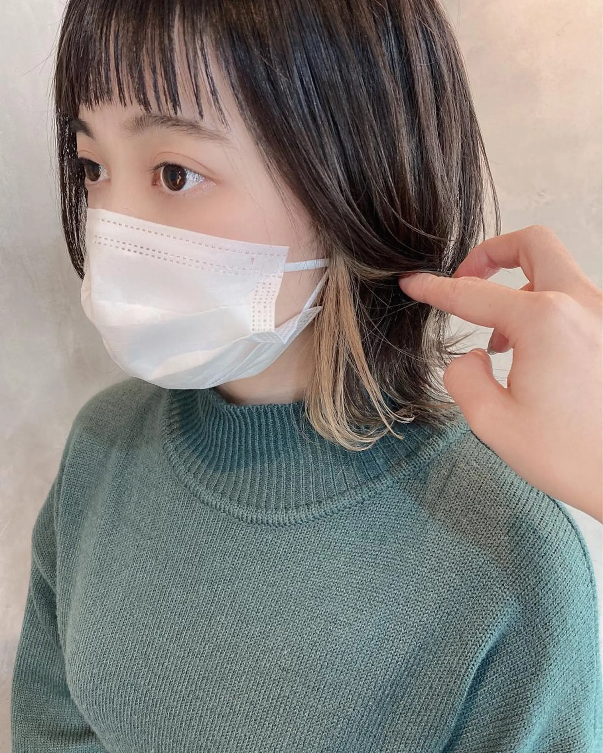 ショート カラー ヘアアレンジ stylist/蛯谷 珠里のヘアスタイル