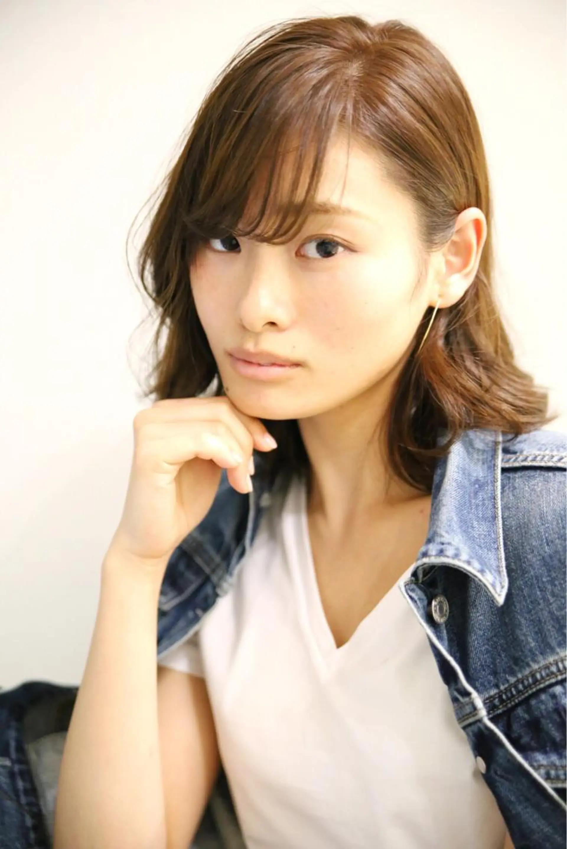 ミディアム セミロング ロング カラー ボブ Re:ta KANZOのヘアスタイル