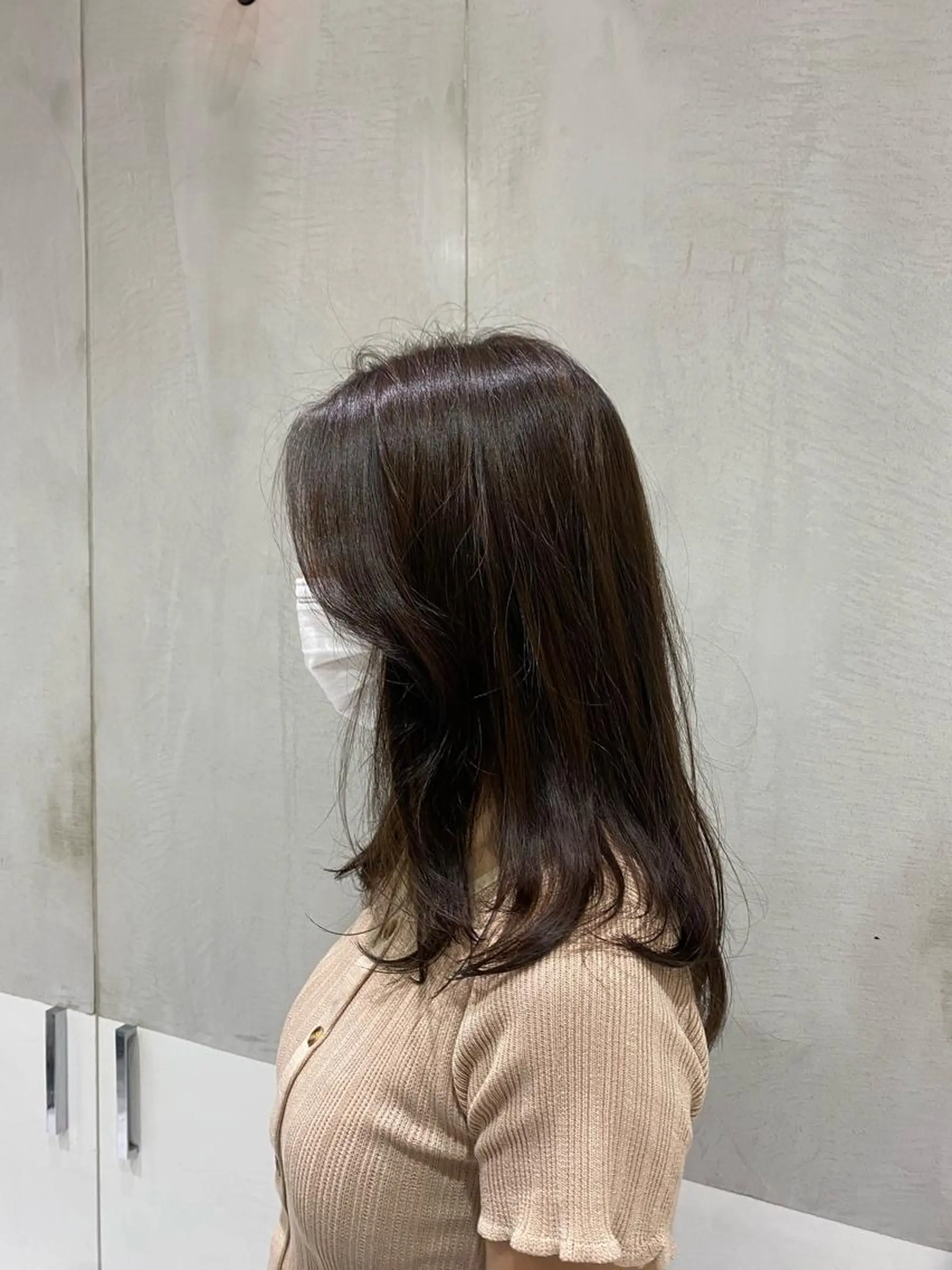 ミディアム 艶感/ナチュラル 🌿マアヤのヘアスタイル