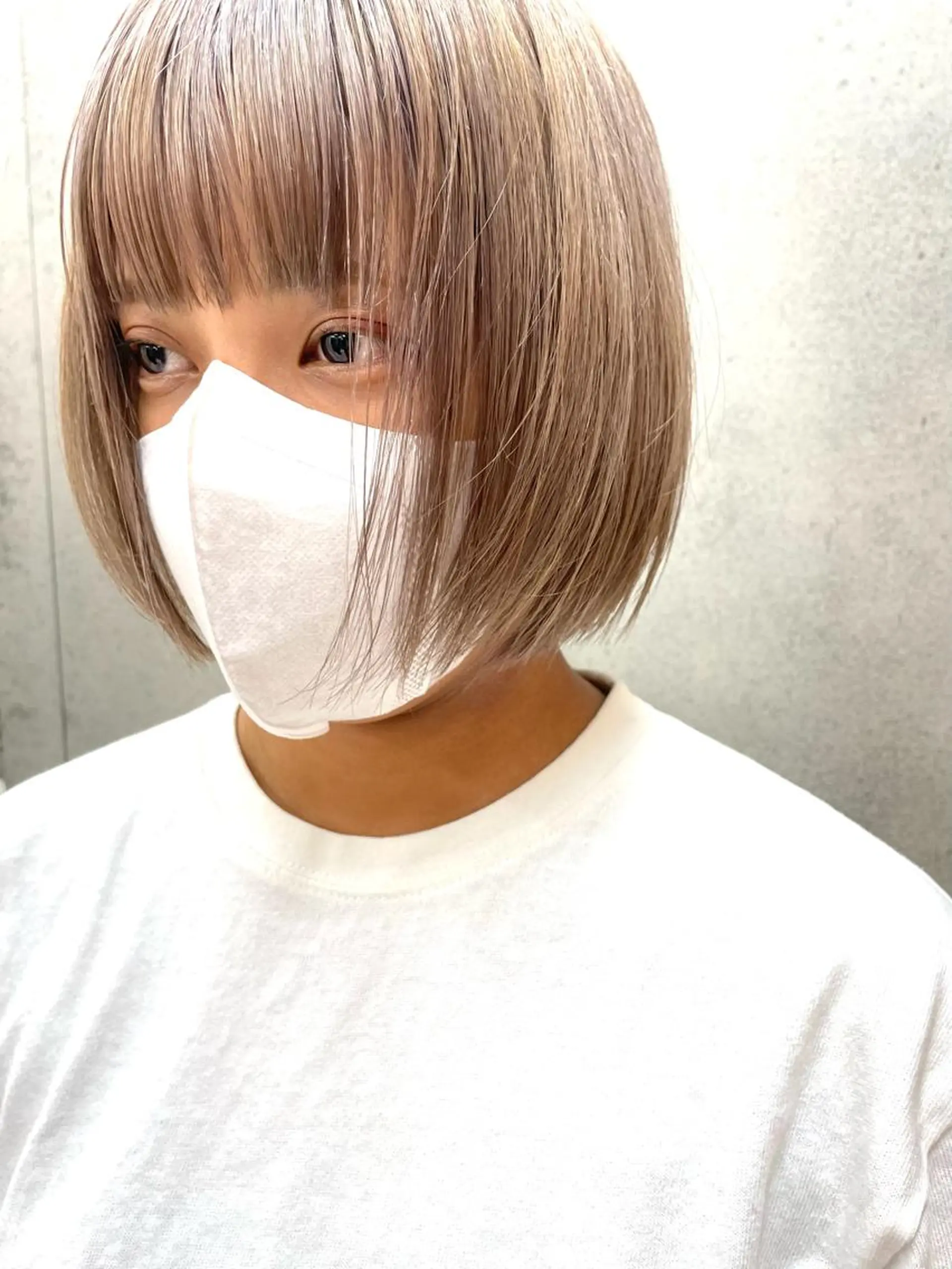 ミディアム 骨格診断で絶対可愛い ✨丸みショート✨凌弥のヘアスタイル