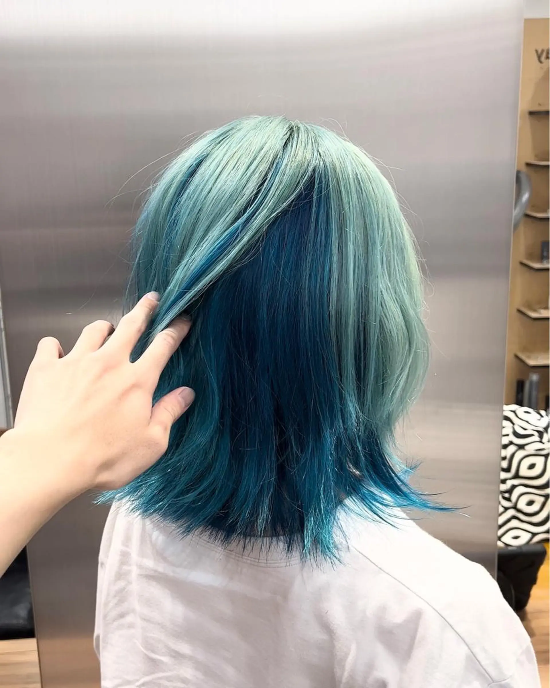 セミロング カラー ヘアカラー REFLECTION所属・ハイトーン /レイヤー/ふみやのヘアスタイル