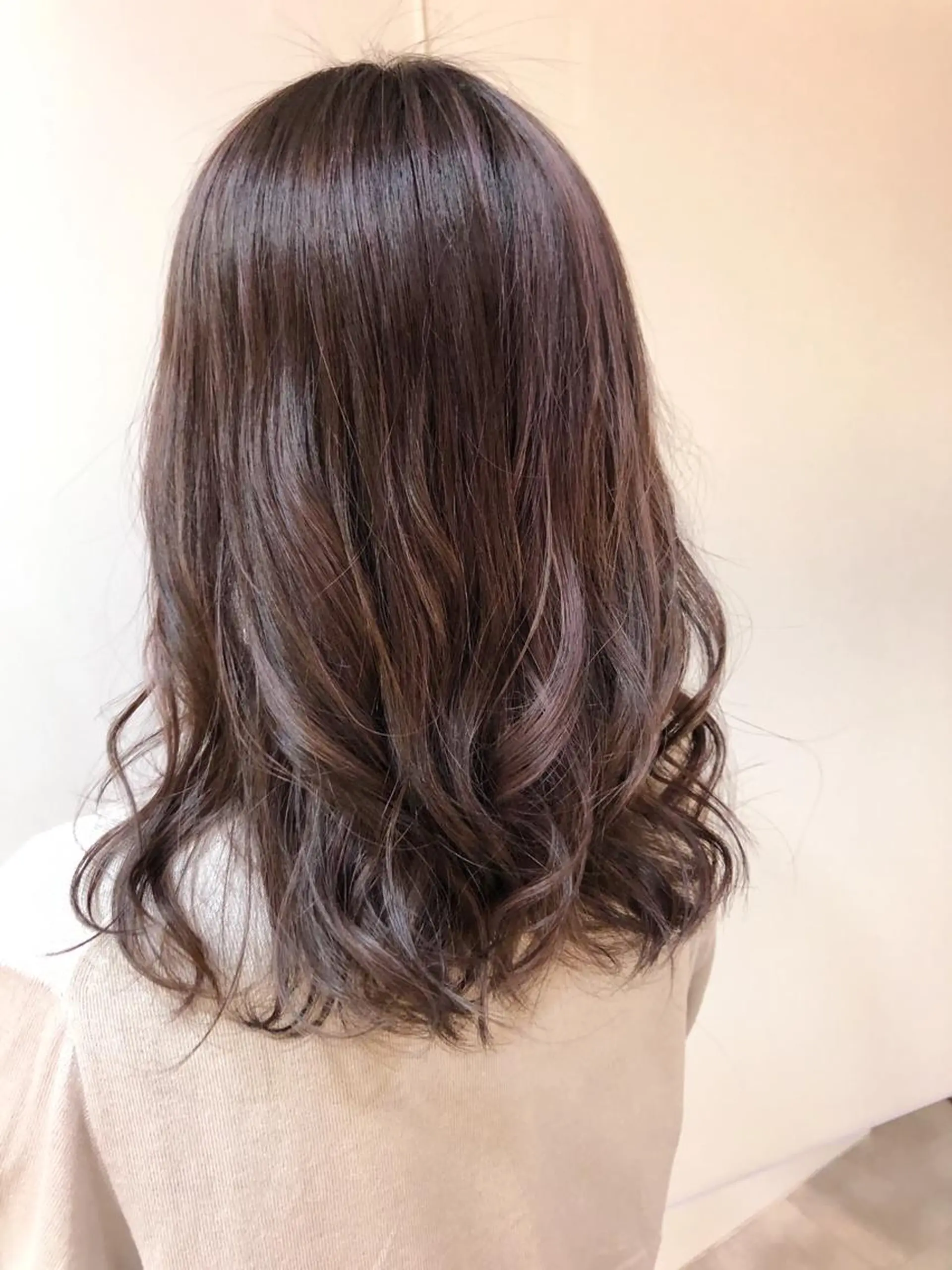 セミロング カラー ✨楠木 愛理✨のヘアスタイル