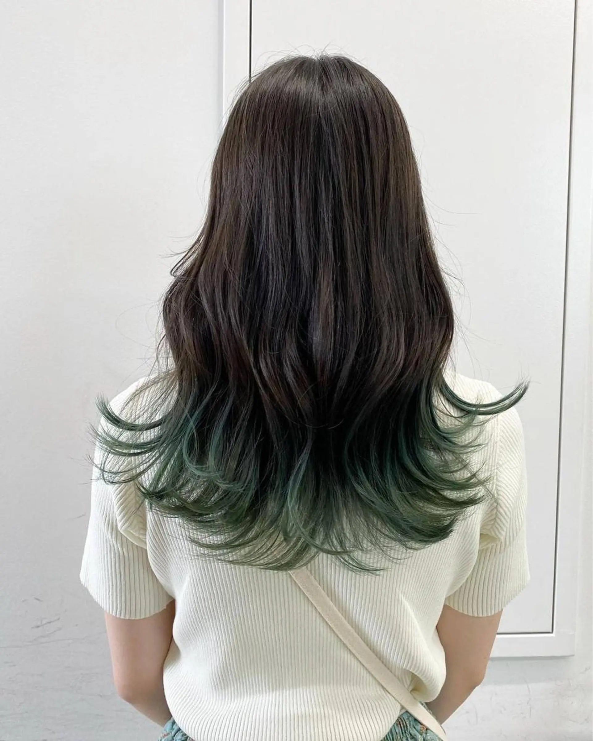 ロング ヘアカラー トリートメント ✨韓国風カット/艶髪 カラー✨yumeのヘアスタイル