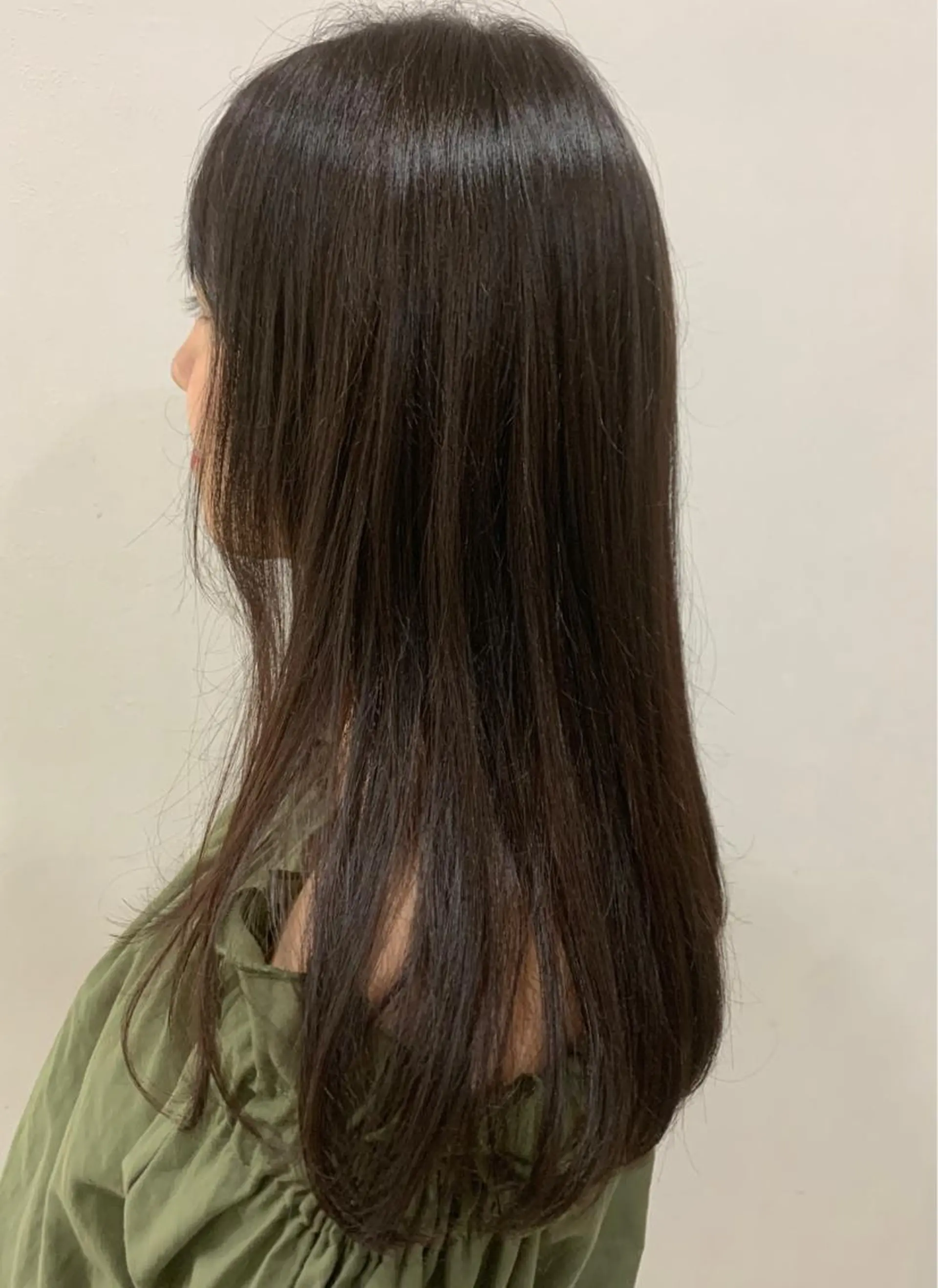 ロング カラー 脱白髪染め美容師 竹内涼乃のヘアスタイル