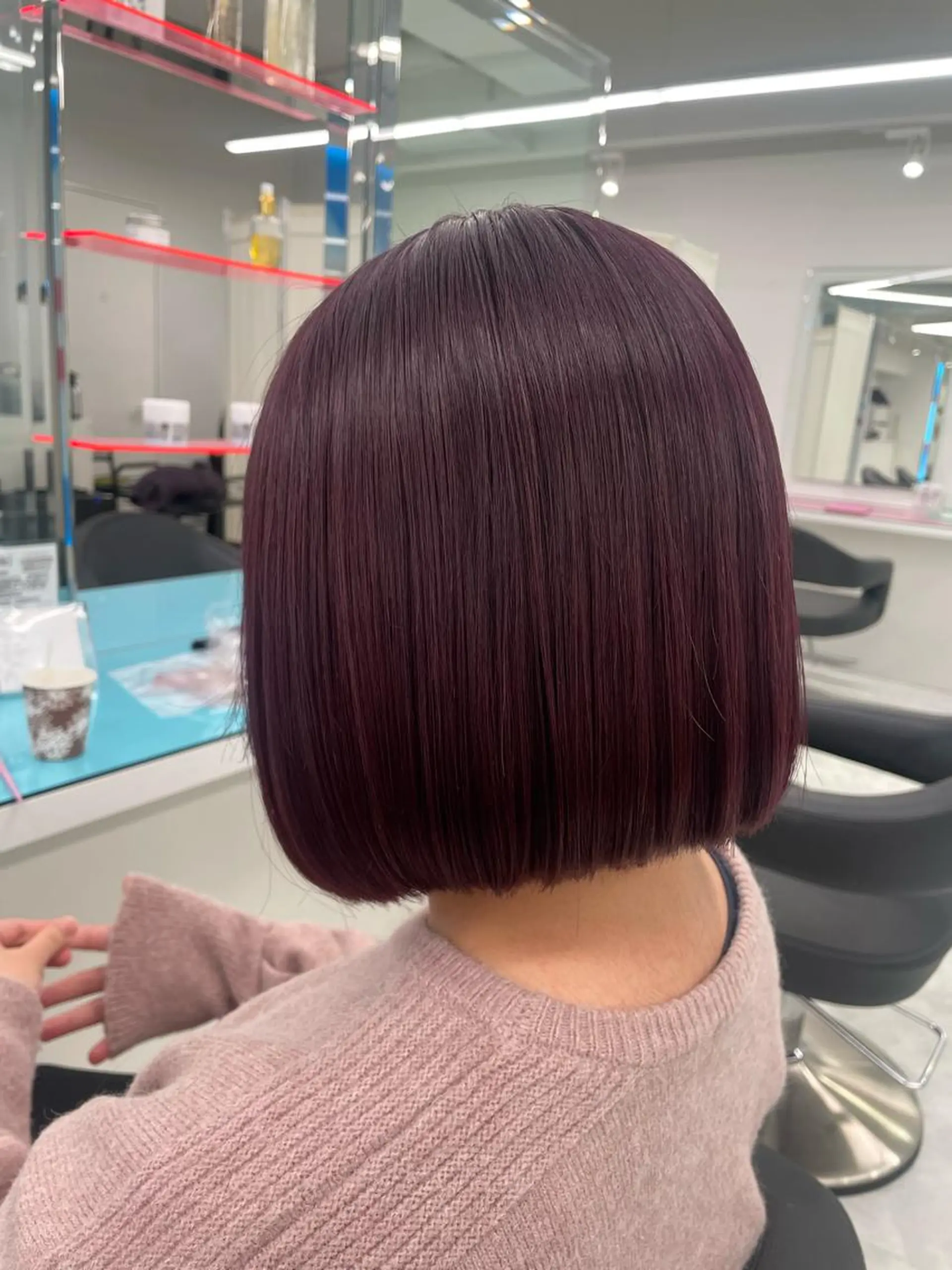 ショート カラー 🥀艶髪/似合わせ 暖色/まな🥀のヘアスタイル