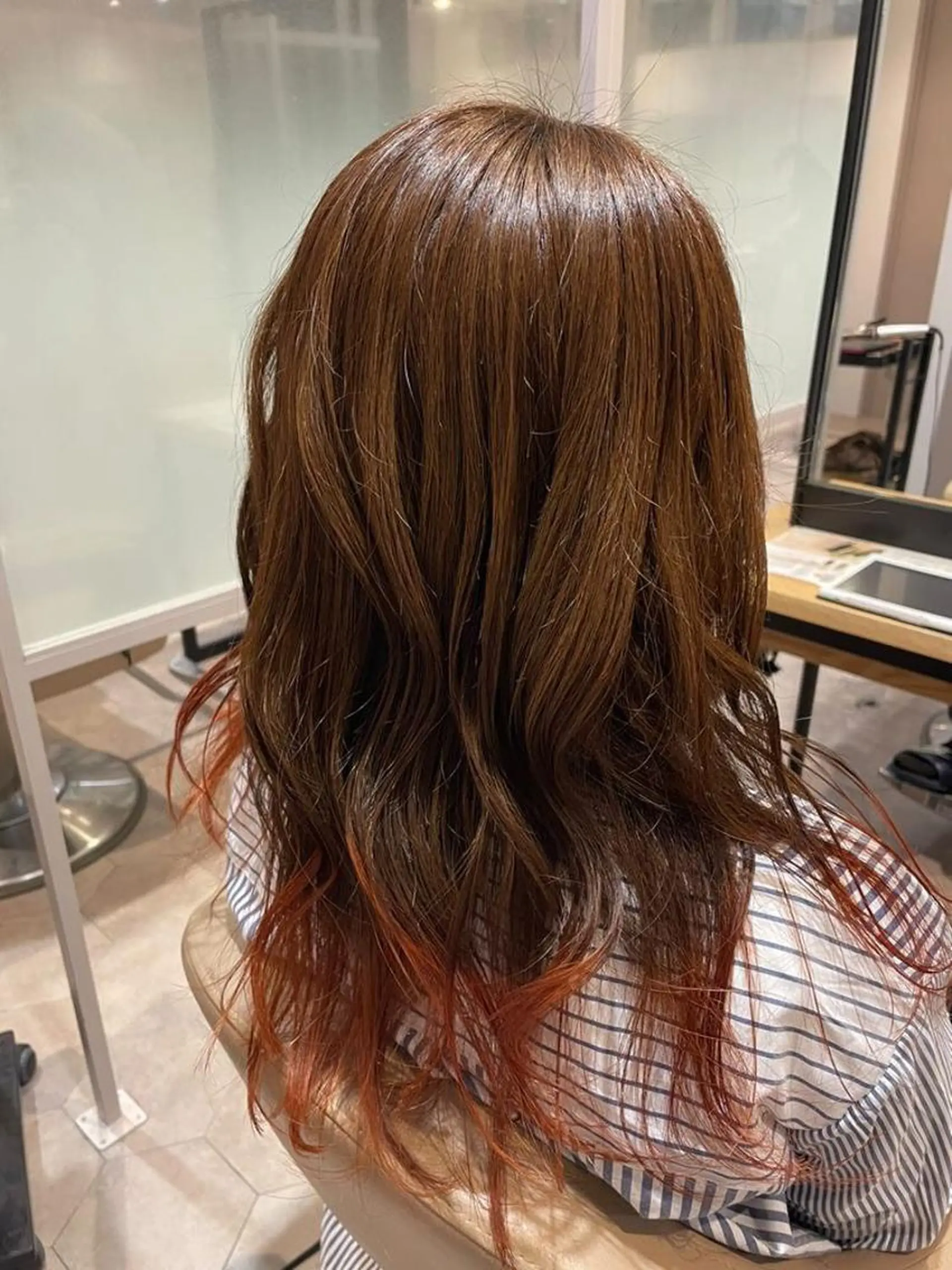 カラー 野村 ゆいのヘアスタイル