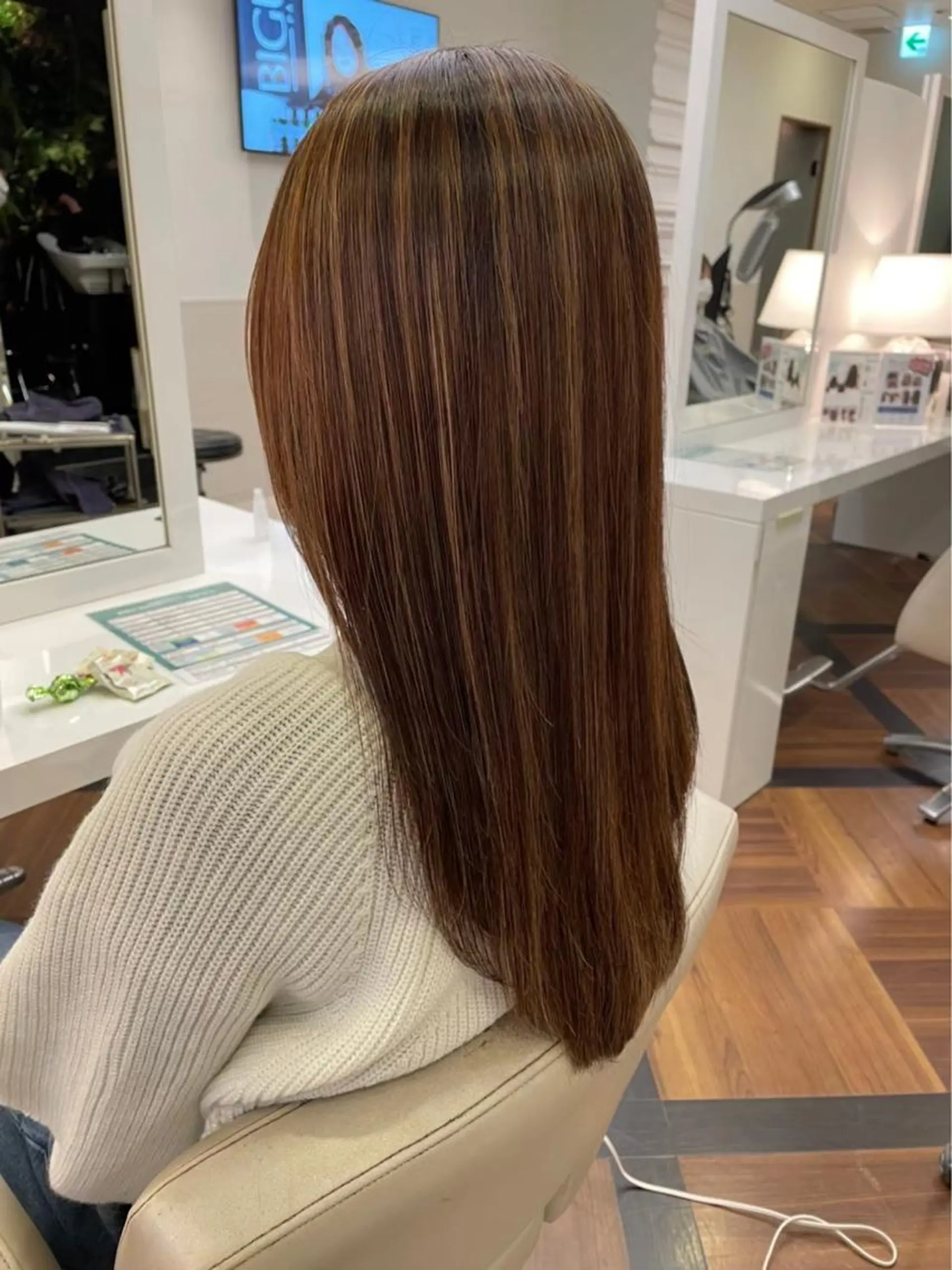 ロング カラー JEAN CLAUDE  BIGUINE ギンサ　ル・グラン所属・カットモデル様募集✨ 似合わせカット✨オノのヘアスタイル