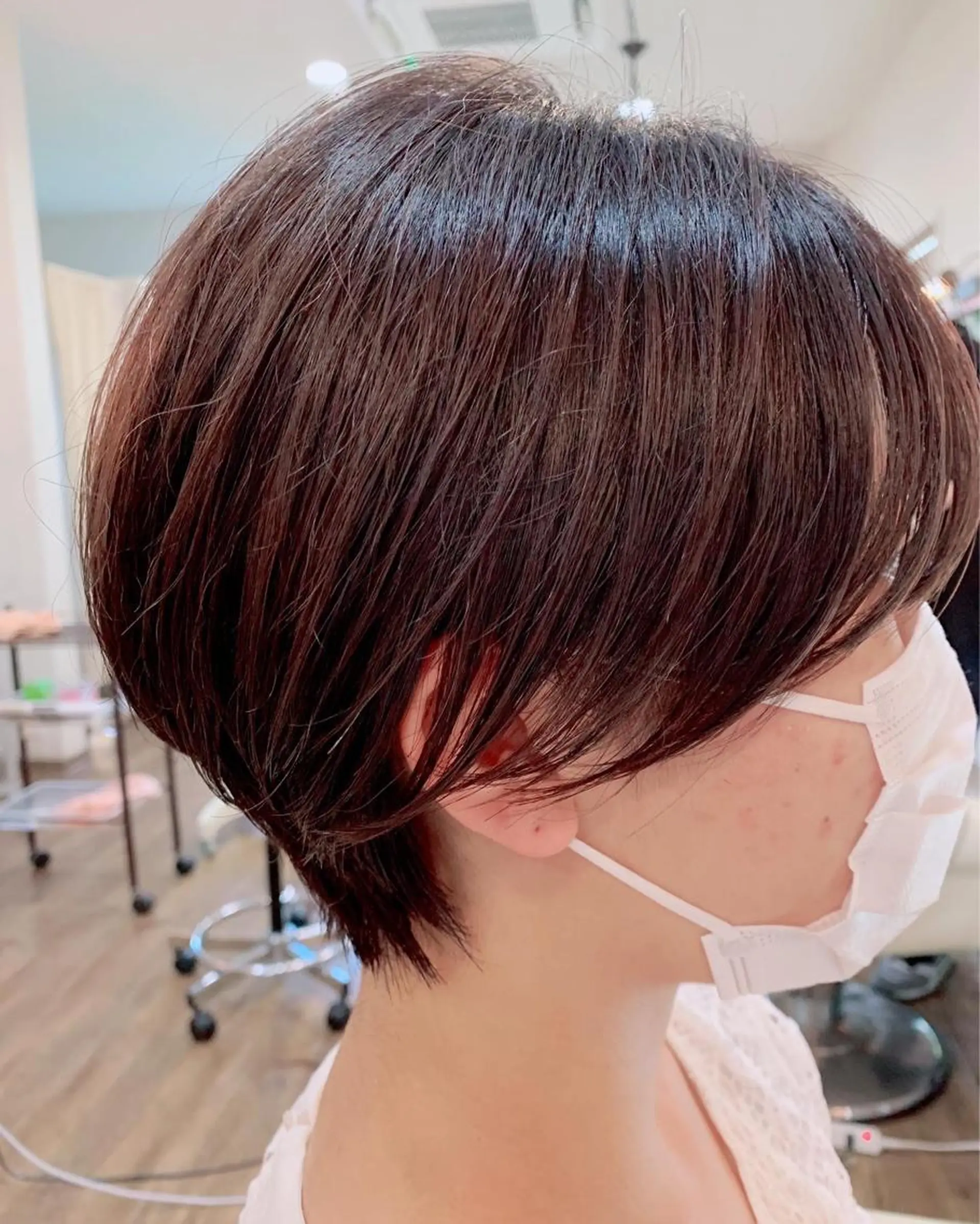 ショート 金丸 理子のヘアスタイル