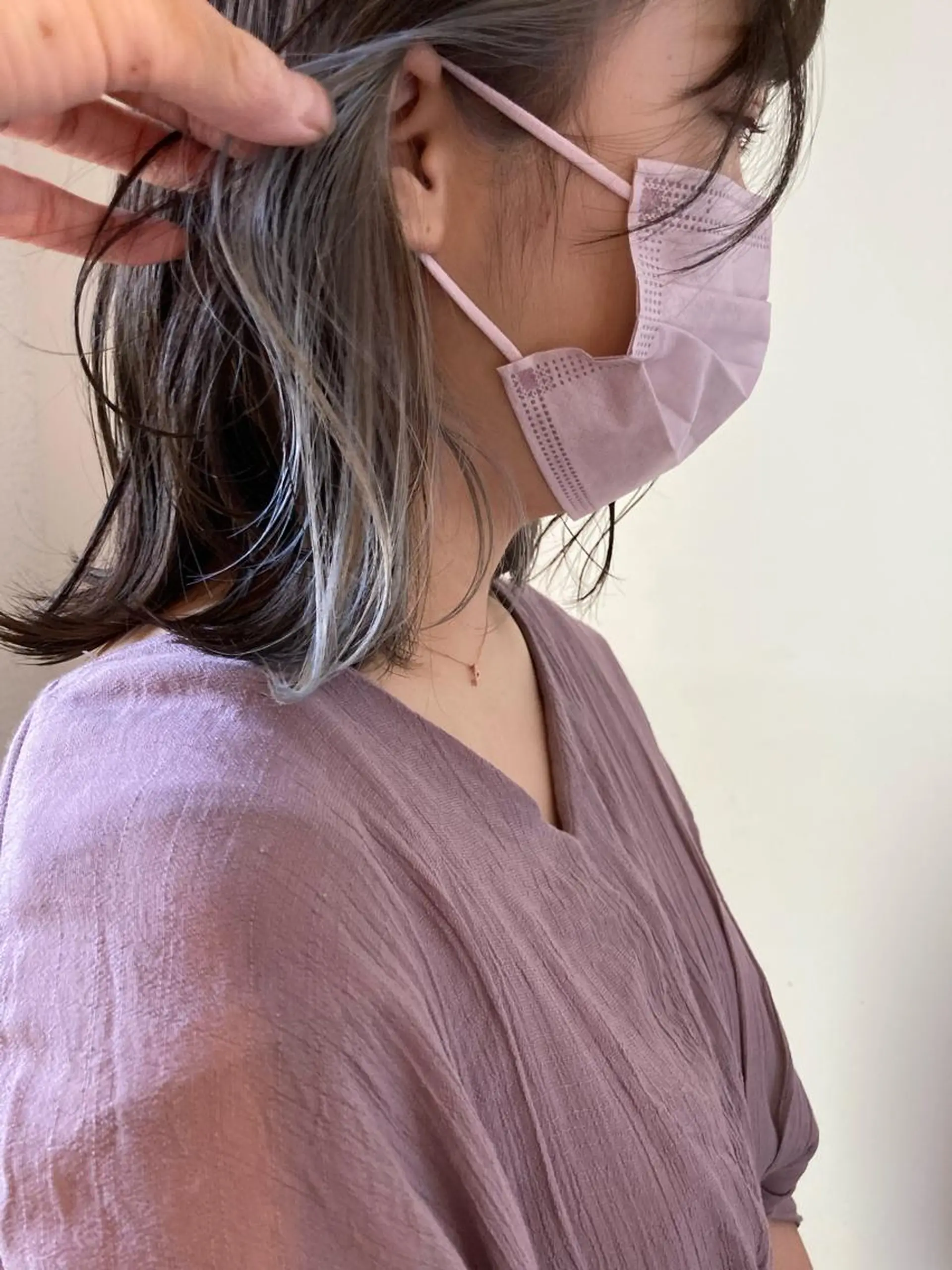 ミディアム カラー ブリーチ 小木曽智美 /ボブ/ショートのヘアスタイル