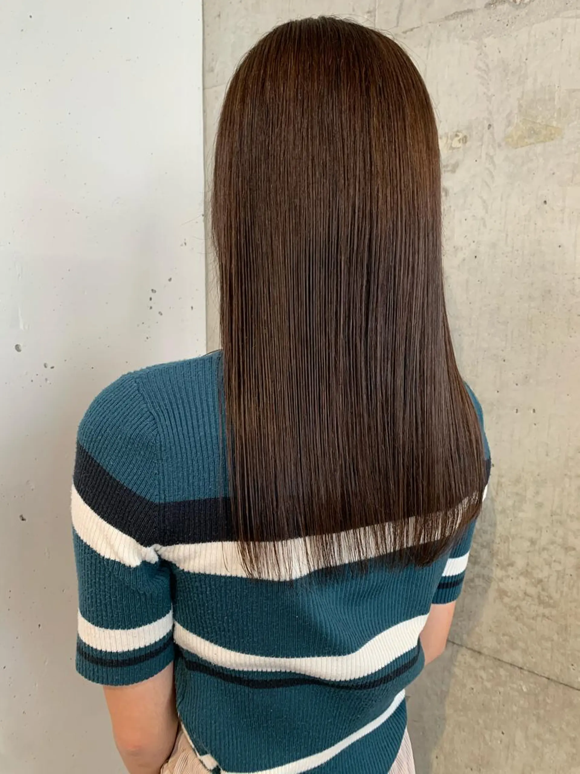 ロング カラー ヘアカラー 縮毛矯正 🎀taro ブリーチなしカラーのヘアスタイル