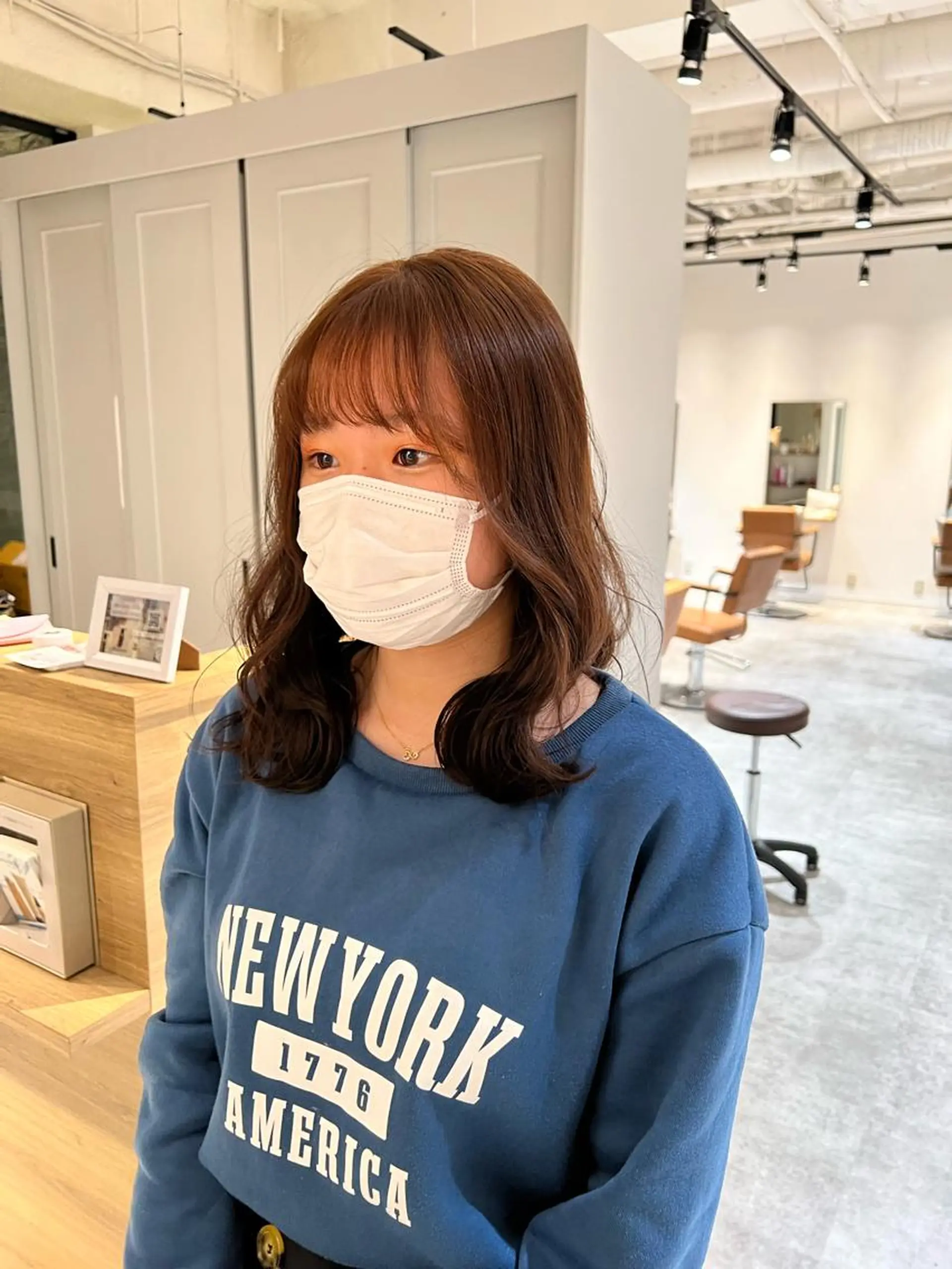 ミディアム mai 🌷のヘアスタイル