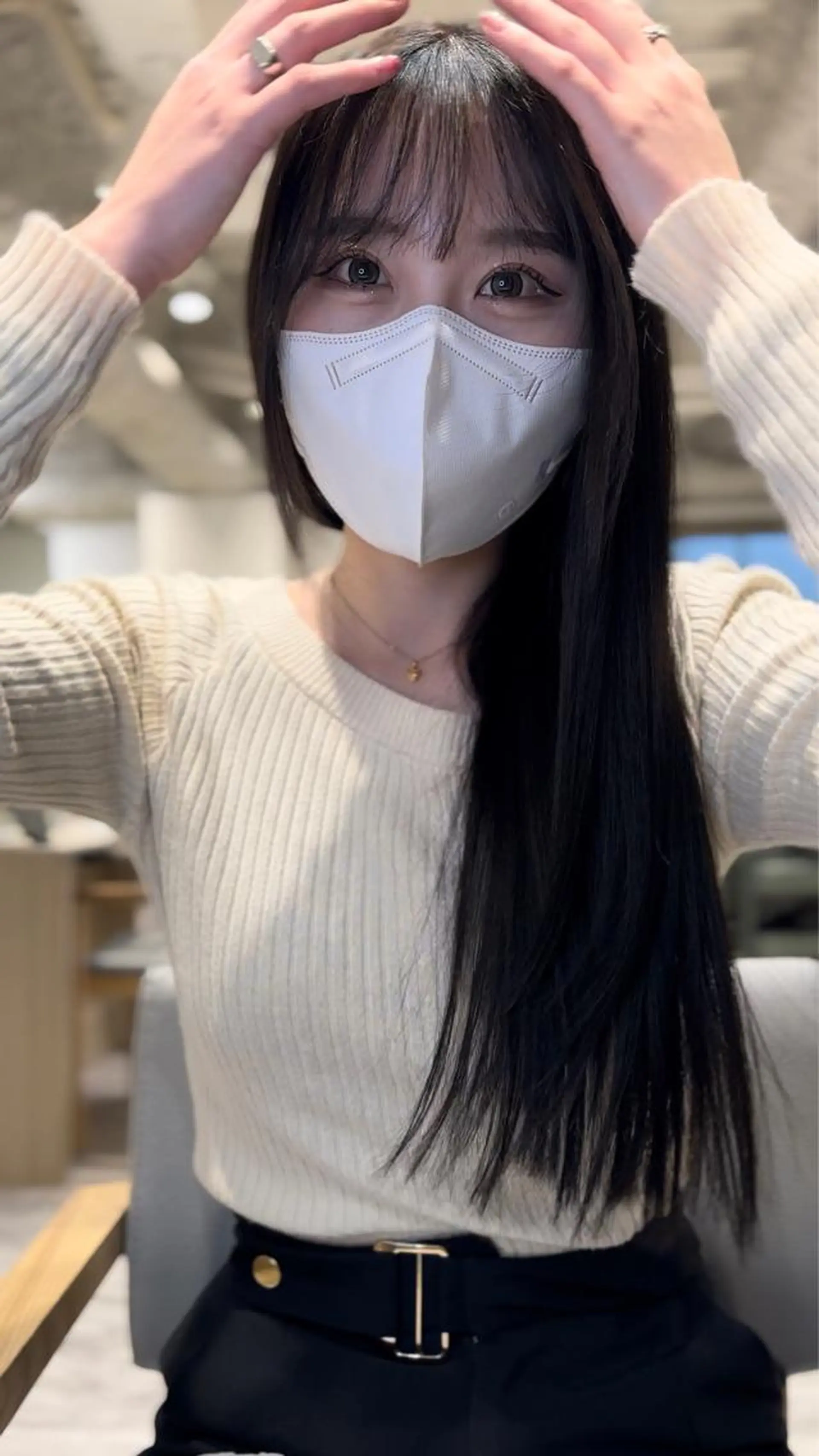 ロング 髪質改善 縮毛矯正 トリートメント 酸熱トリートメント 髪質改善/美髪師/ 田邊翔伍のヘアスタイル