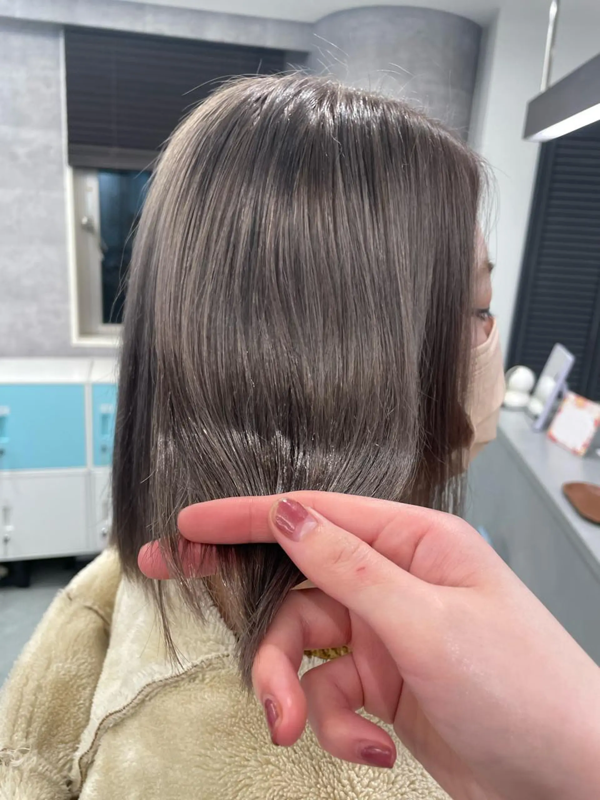 ミディアム ヘアカラー トリートメント ♡似合わせハイトーン ♡maiのヘアスタイル