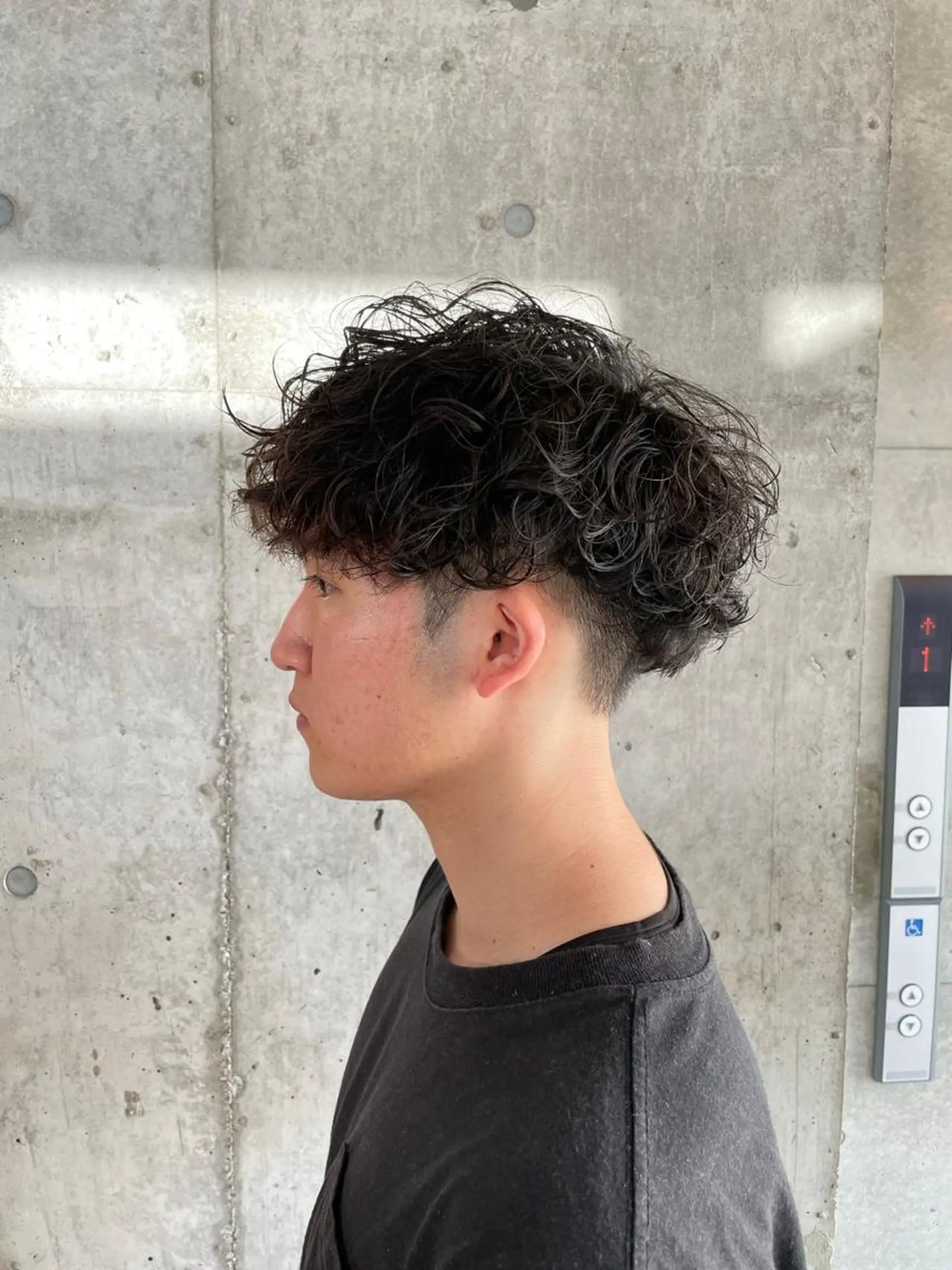 ショート パーマ メンズ カット パーマ トリートメント 🔥メンズ特化パーマ 🦖増田弘明🦖のヘアスタイル