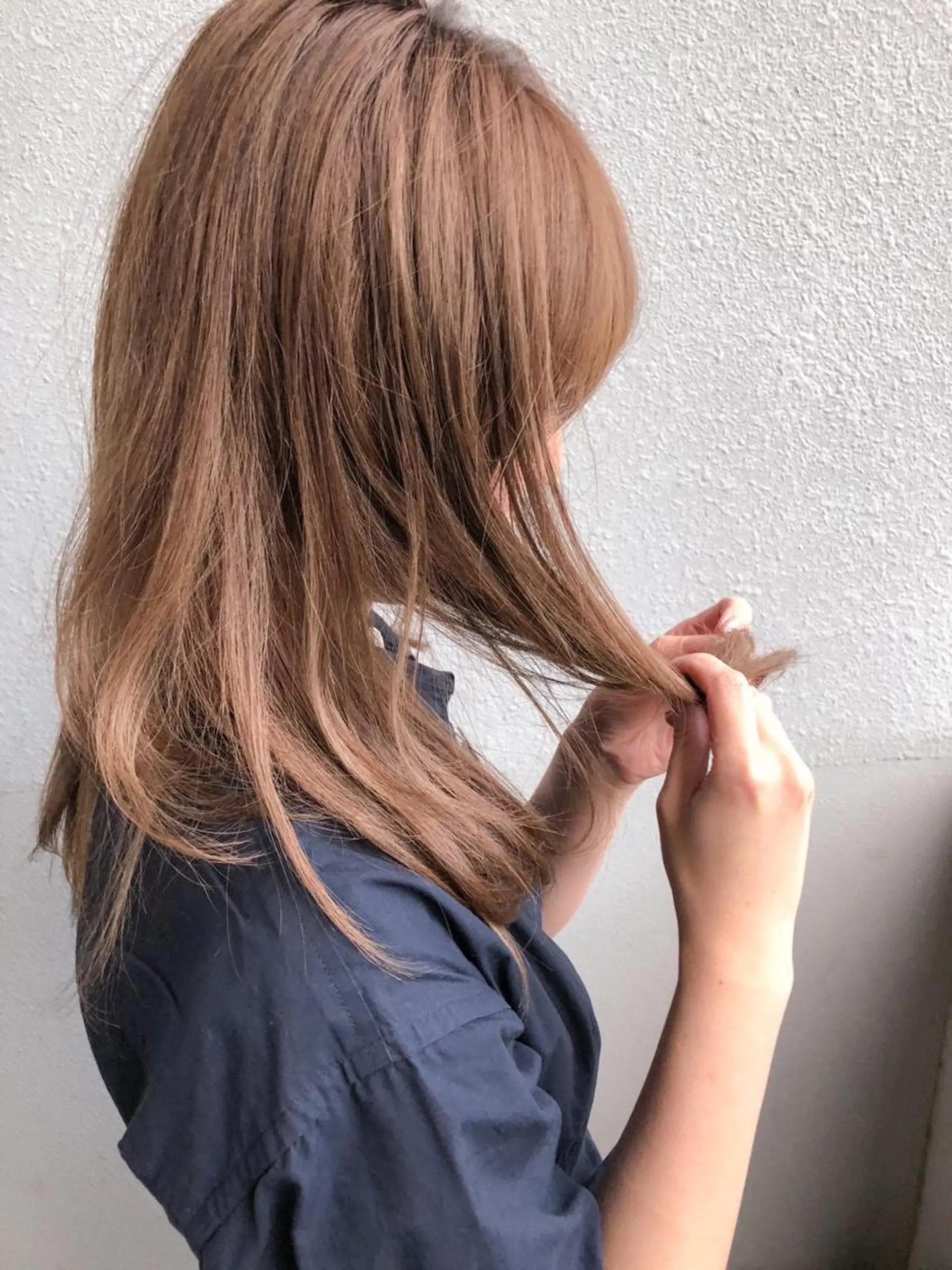 セミロング カラー ブリーチ ダブルカラー 【1日2名様限定】 AFLOAT白川雄副のヘアスタイル