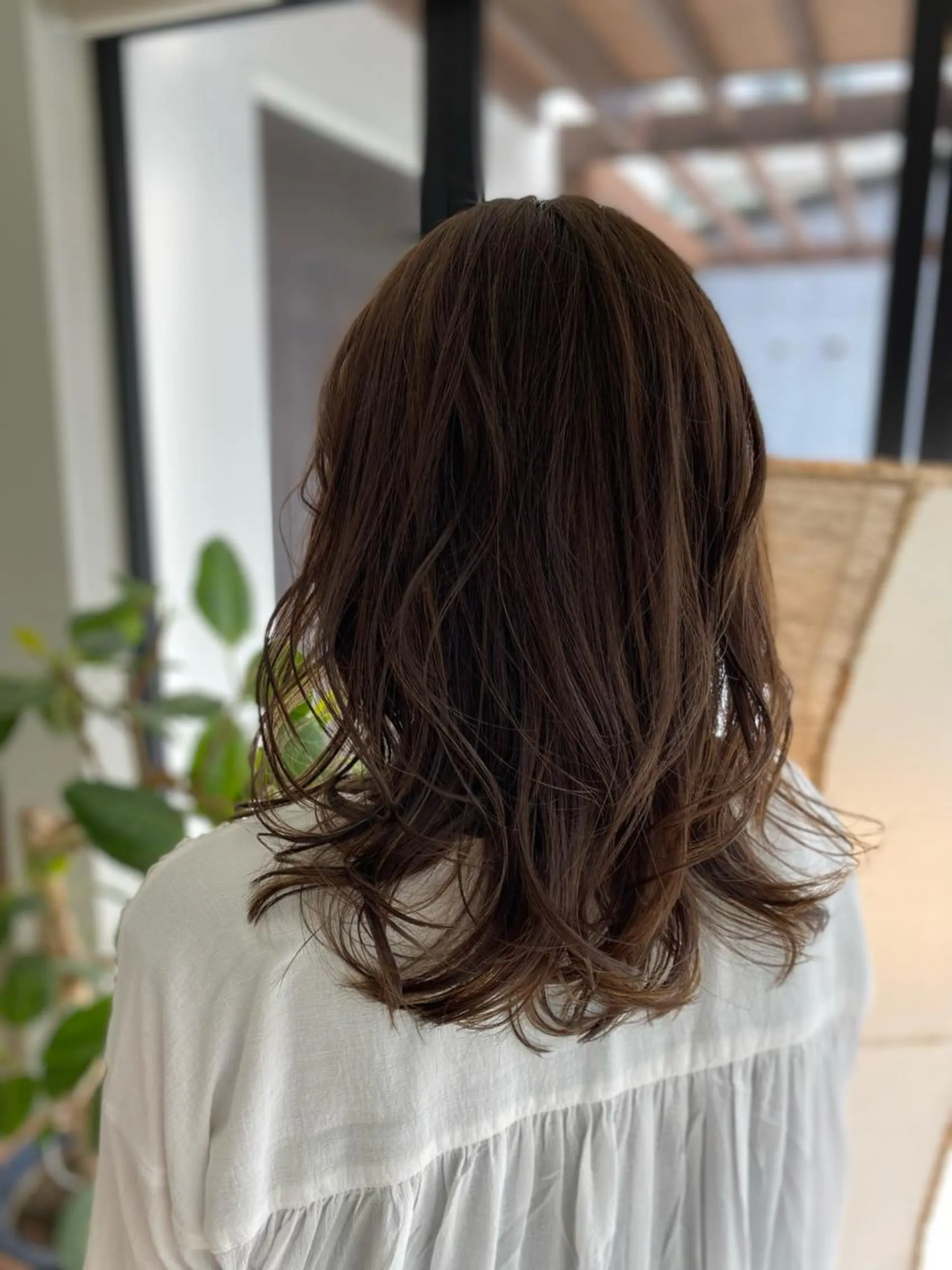セミロング セミロングパーマ ヘアカラー reFREO所属・ダメージレスカラー 髪質改善reFREOのヘアスタイル