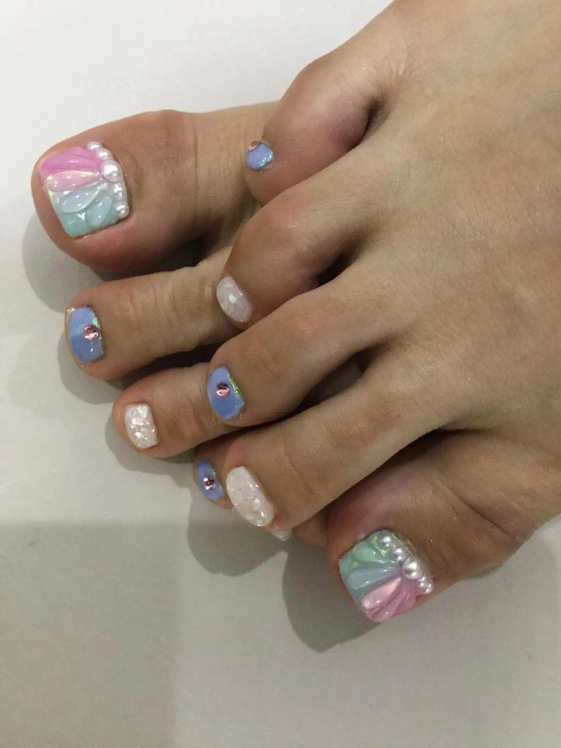 ネイル 💎🐰 saki. m 🐰💎のネイルデザイン