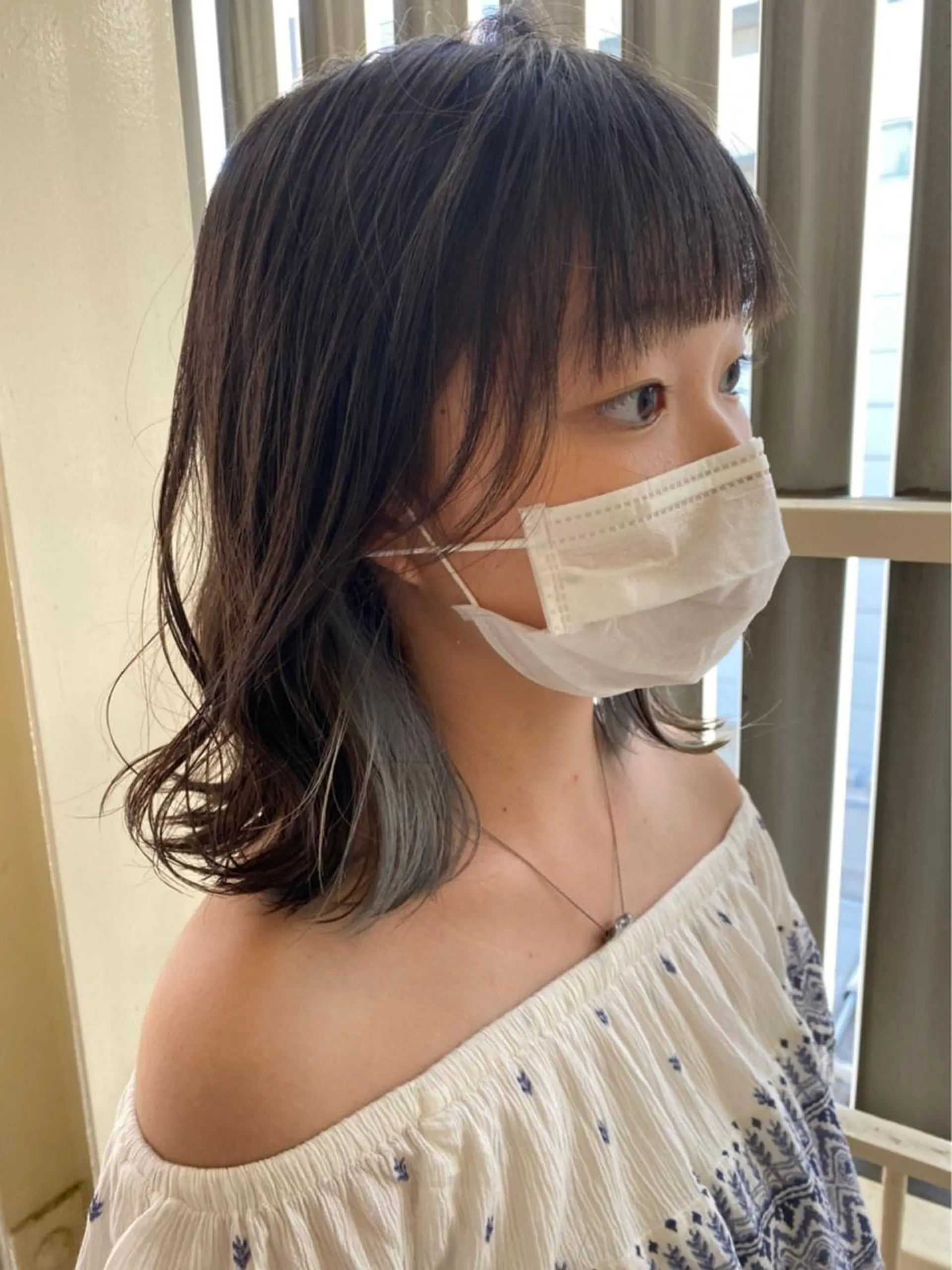 ショート ボブ カット ヘアカラー 河原 亮のヘアスタイル