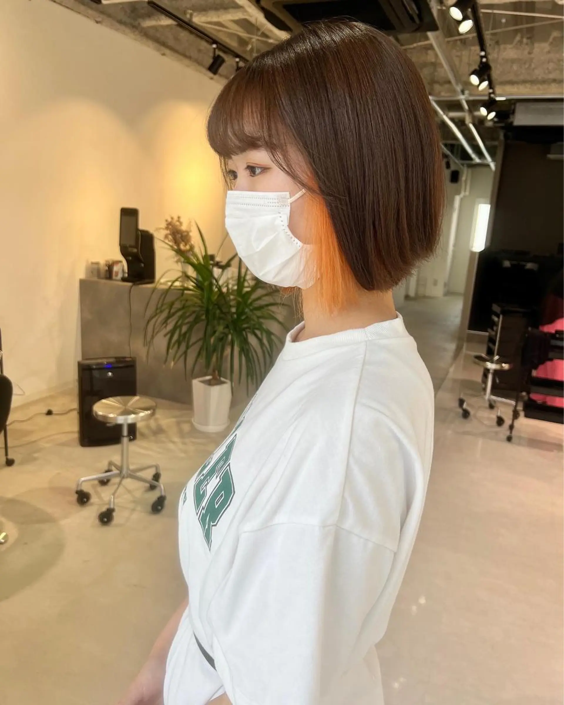 ミディアム カラー ALL HAIR所属・ALL  HAIR 大河由実のヘアスタイル