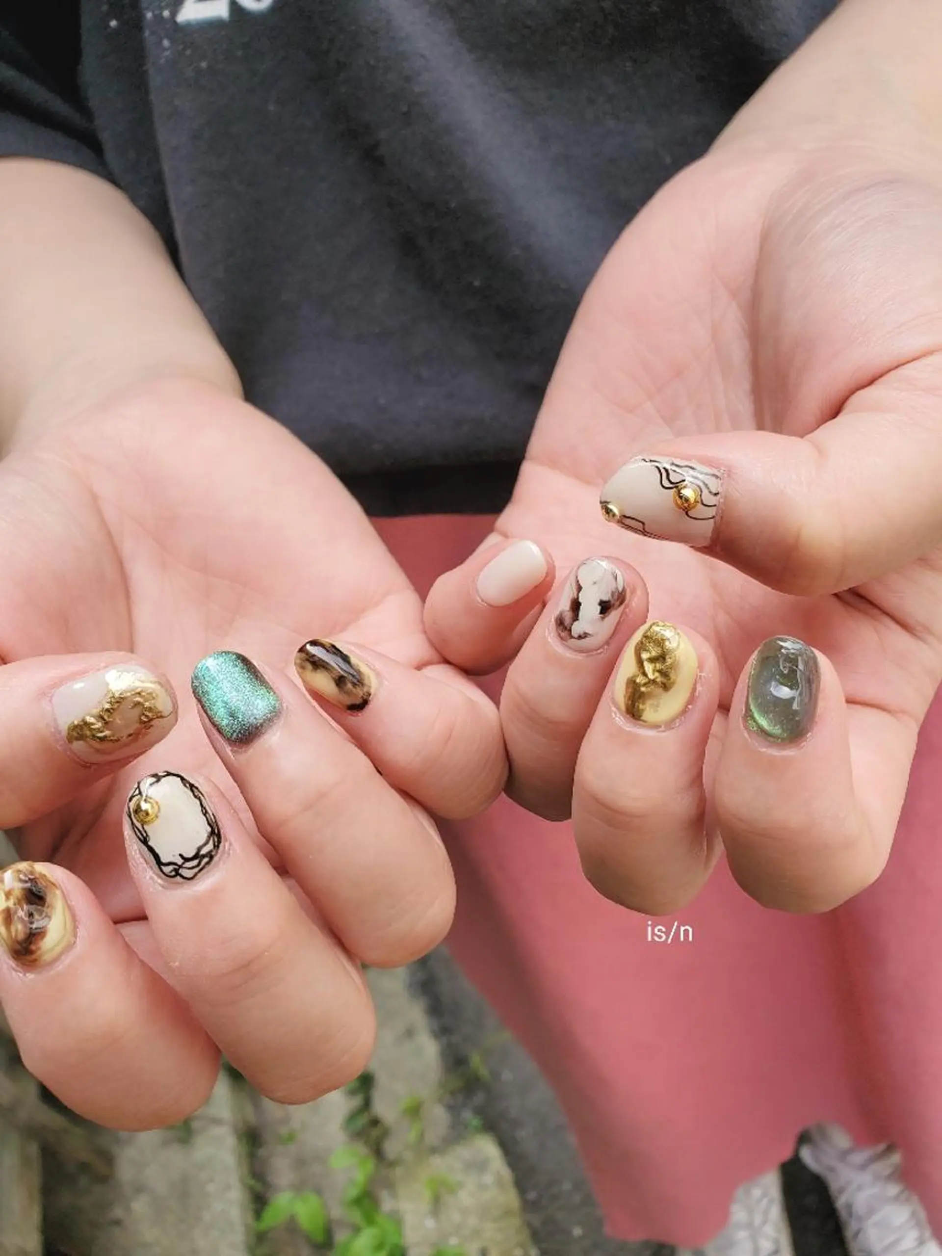 ネイル ハンドネイル 店長 佐藤のネイルデザイン