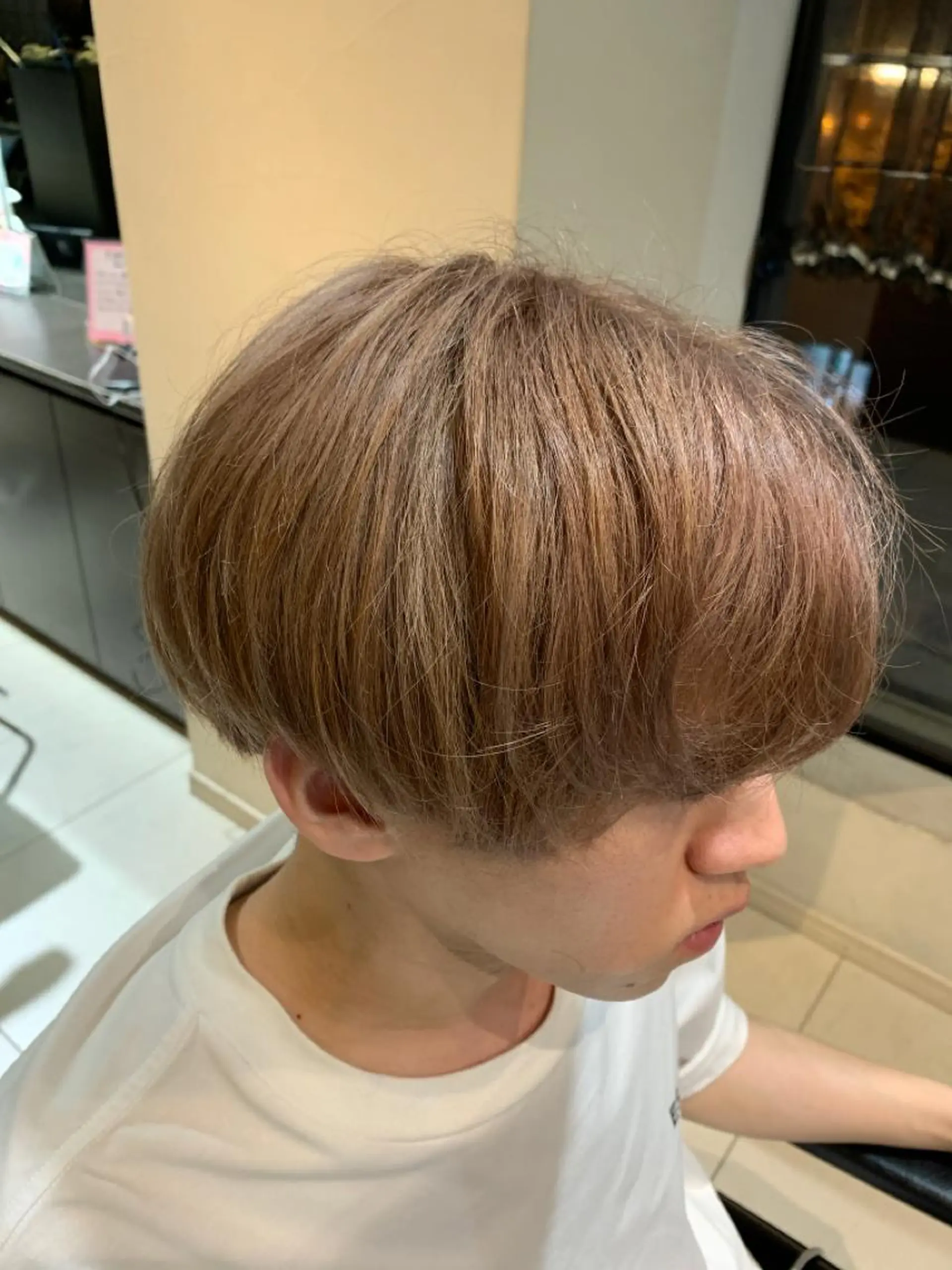 カラー 森田 健介のヘアスタイル