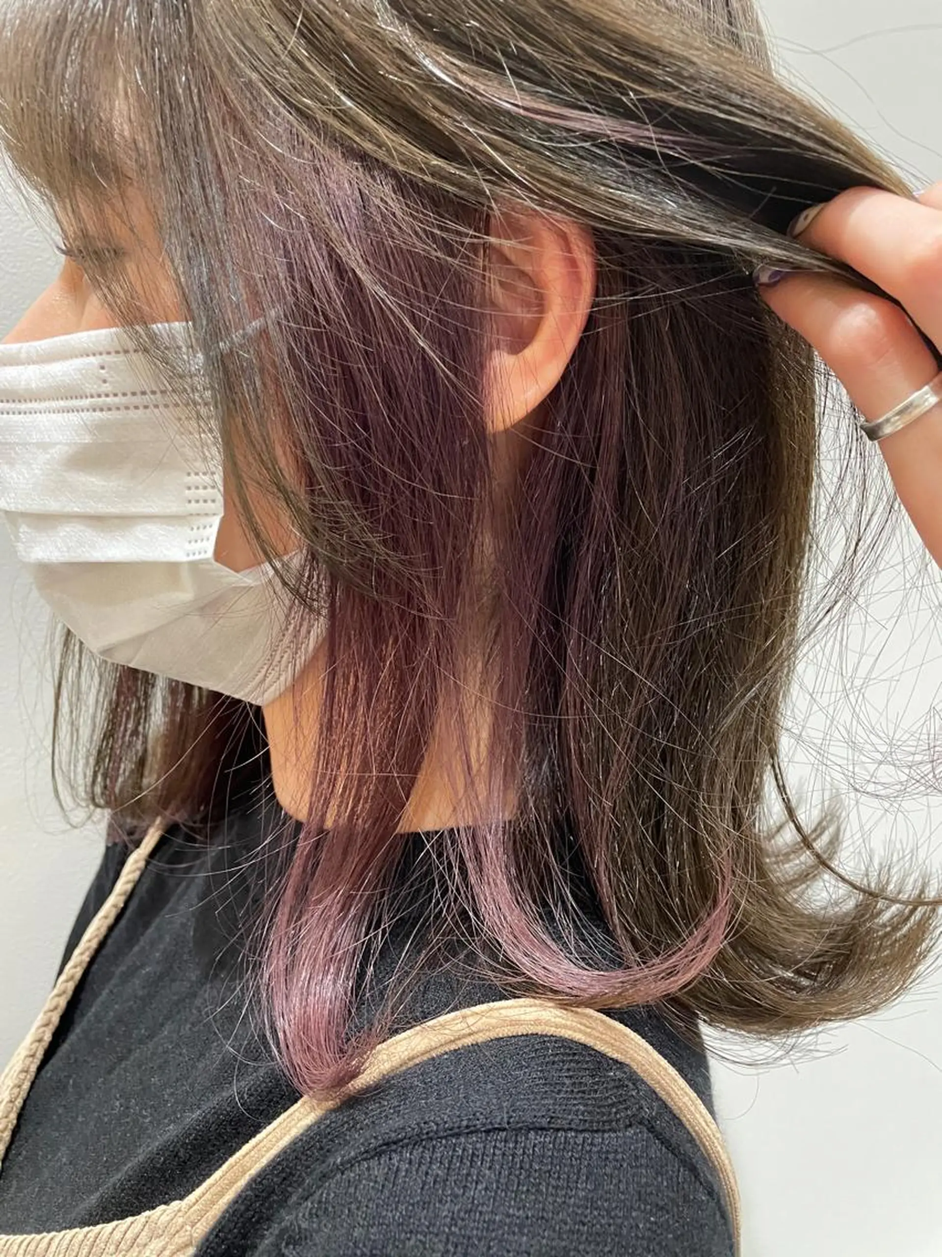 ミディアム コトネ🫧 韓国風レイヤーカットのヘアスタイル