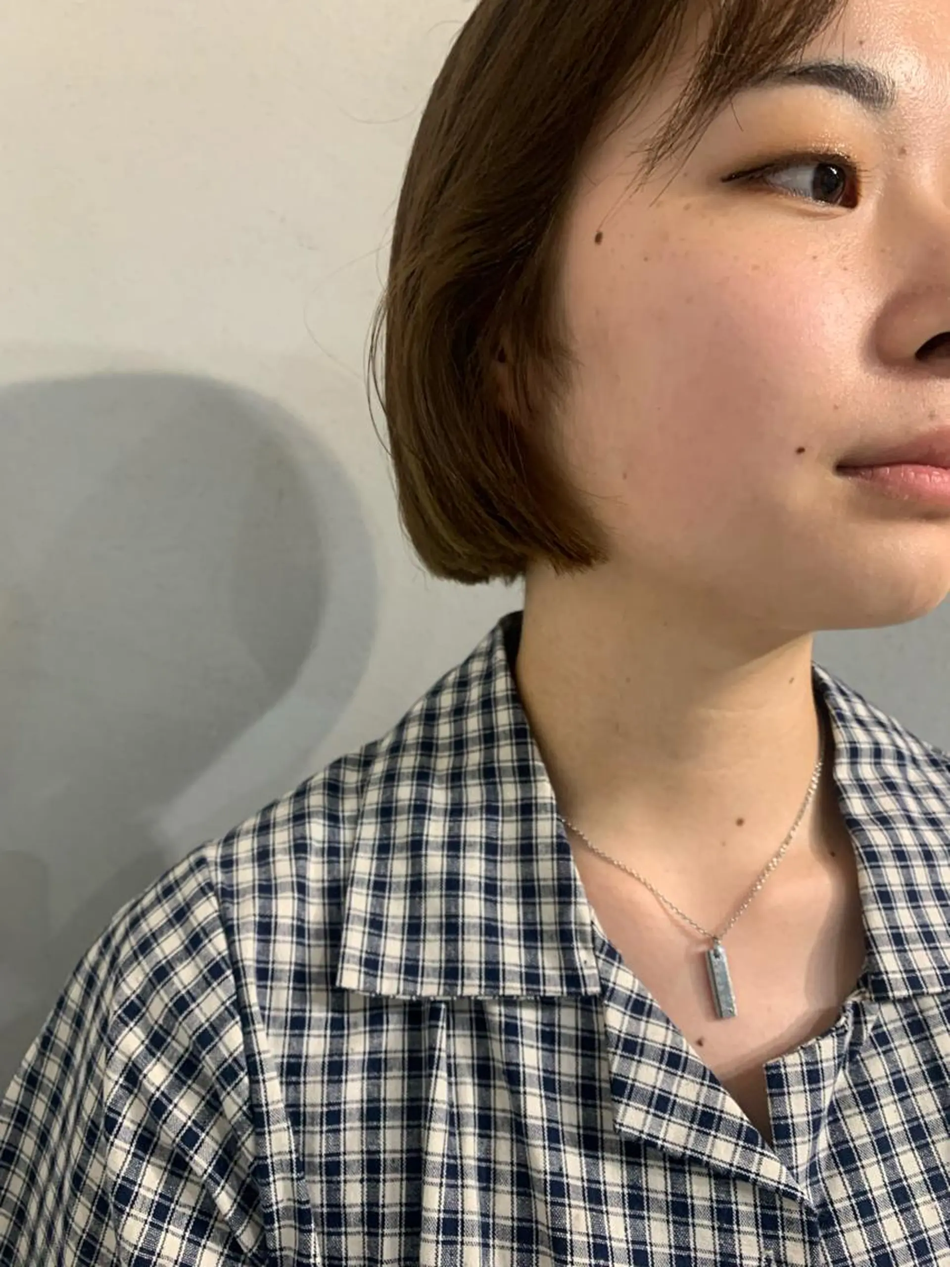 ショート カラー ボブパーマコテ巻き風 パーマNo1深江秀平のヘアスタイル