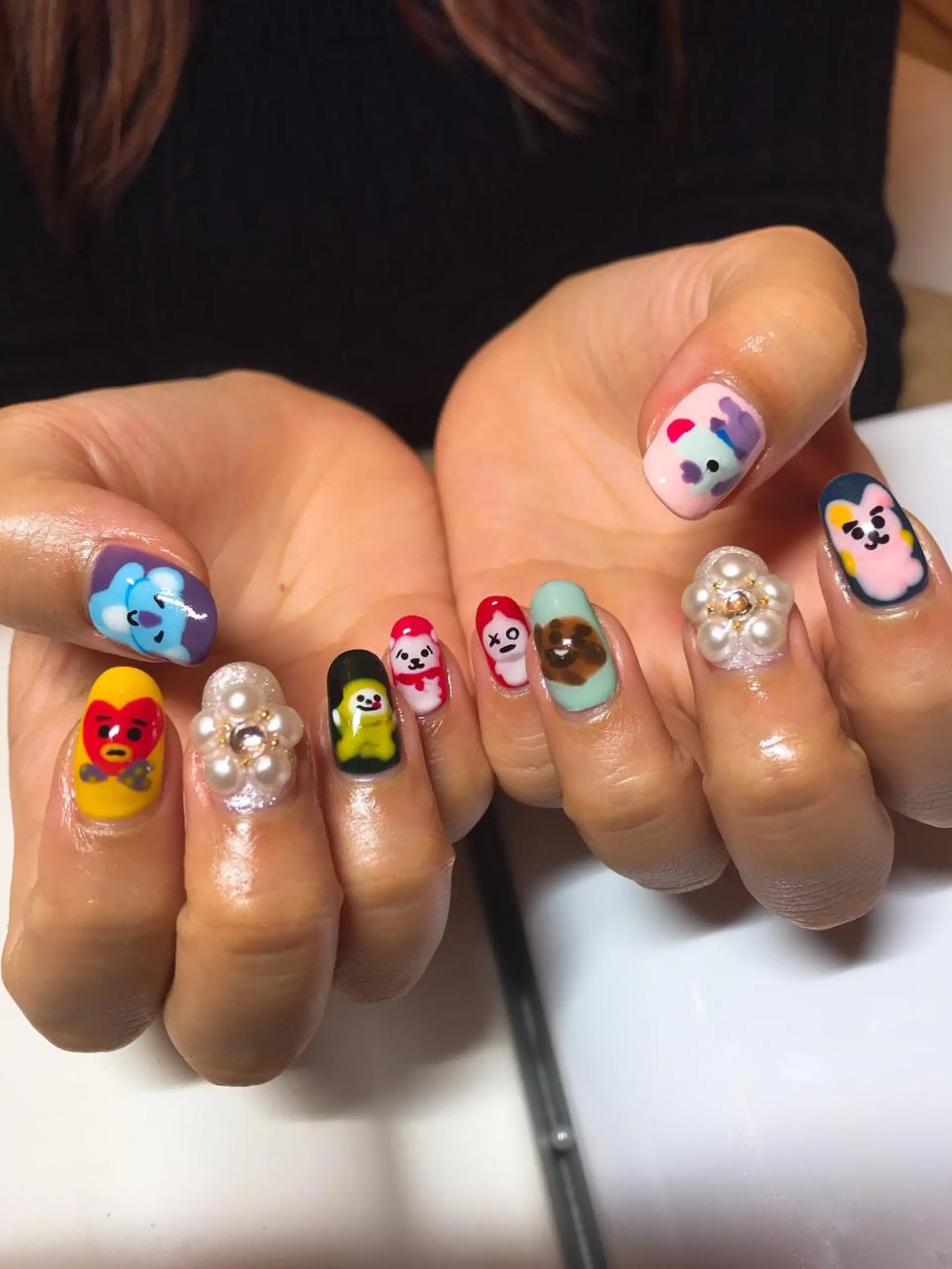 ネイル アートネイル ハンドネイル 木槿所属・吉冨 光恵のネイルデザイン