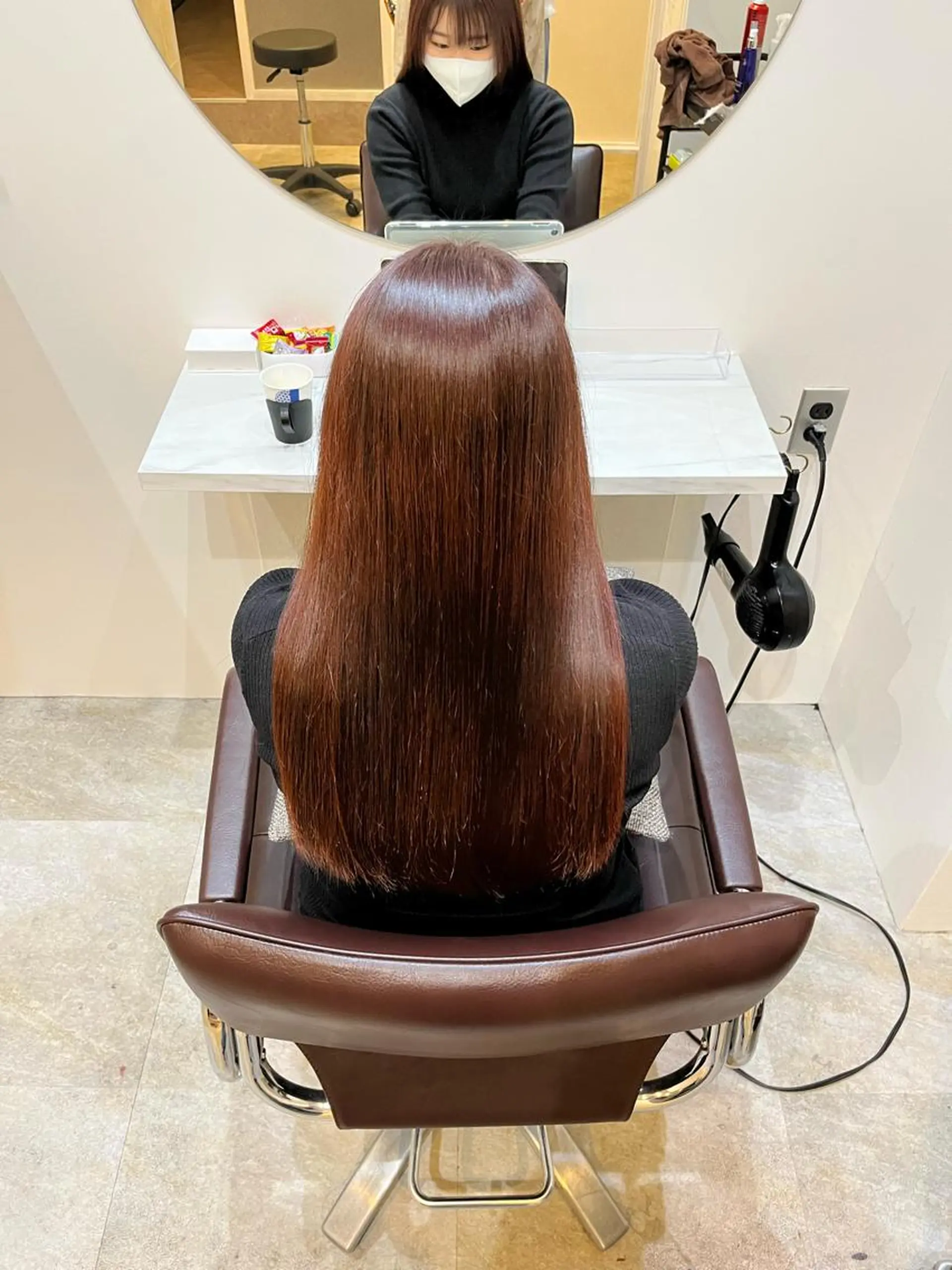 ロング カット トリートメント 【髪質改善　艶髪】 布川　莉穂のヘアスタイル