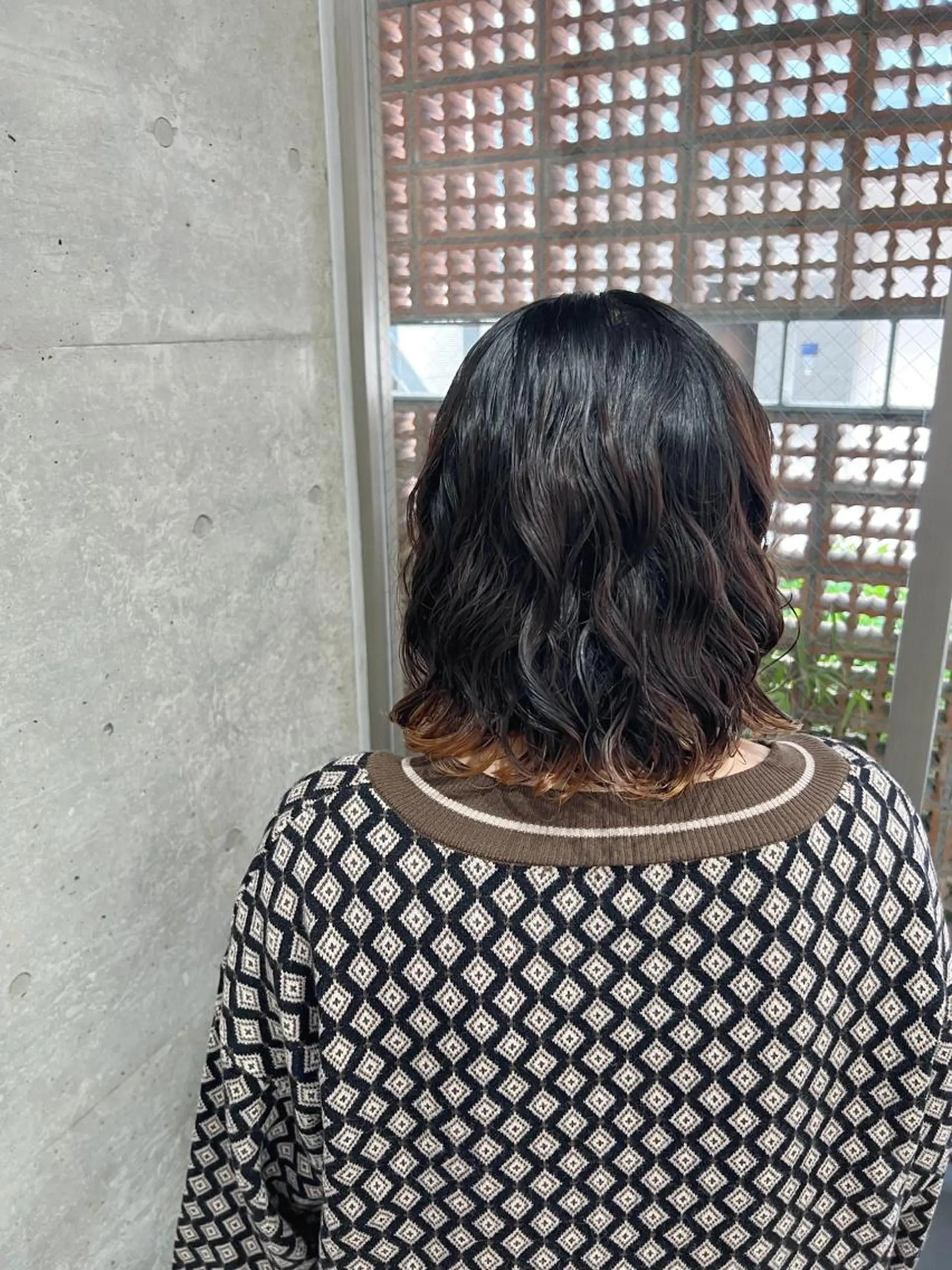 パーマ ボブパーマコテ巻き風 パーマNo1深江秀平のヘアスタイル