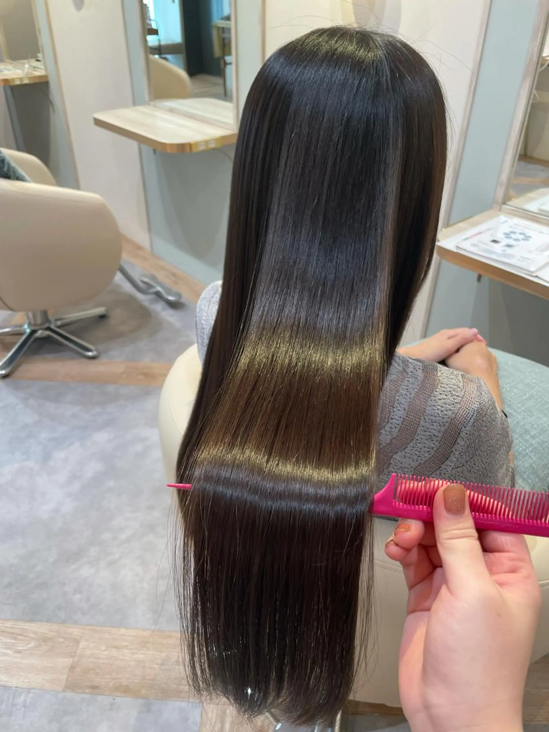 ロング 髪質改善 MAQUIA 加藤のマツエク・マツパデザイン