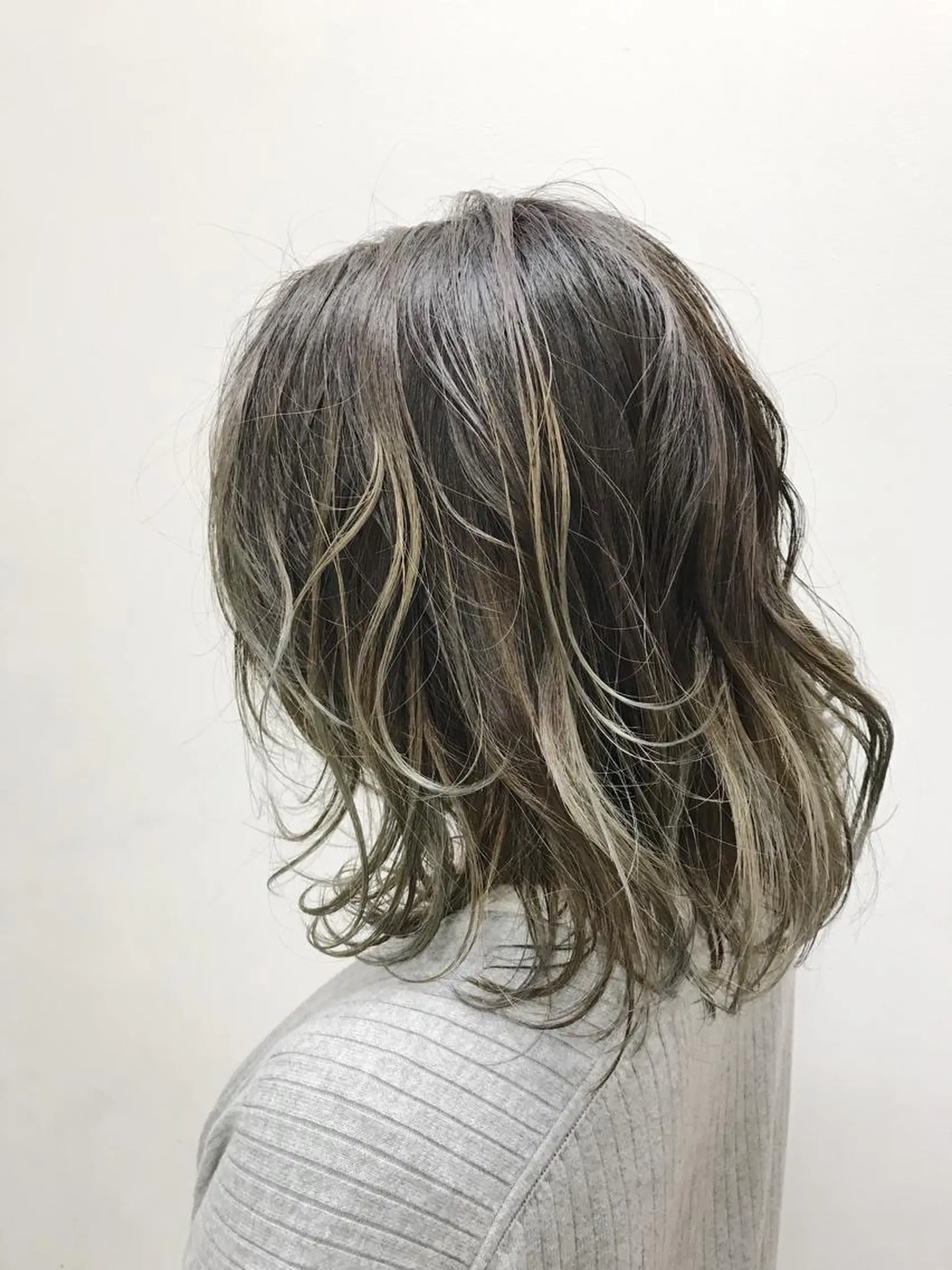 ミディアム カラー ヘアカラー 池田 雄太 ✨美髪縮毛矯正✨のヘアスタイル