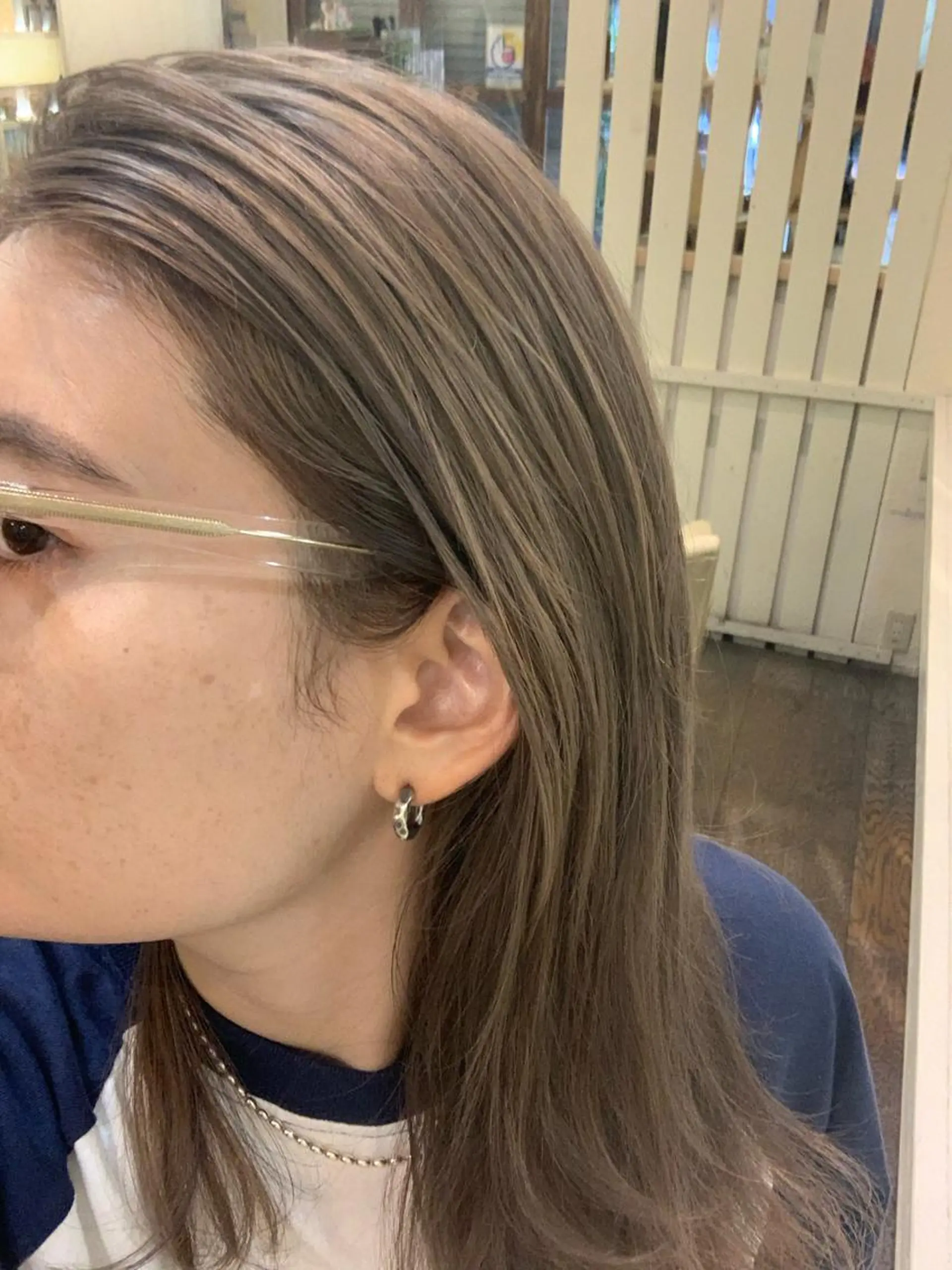 セミロング カラー HairMake bo:rl所属・武島 美優のヘアスタイル