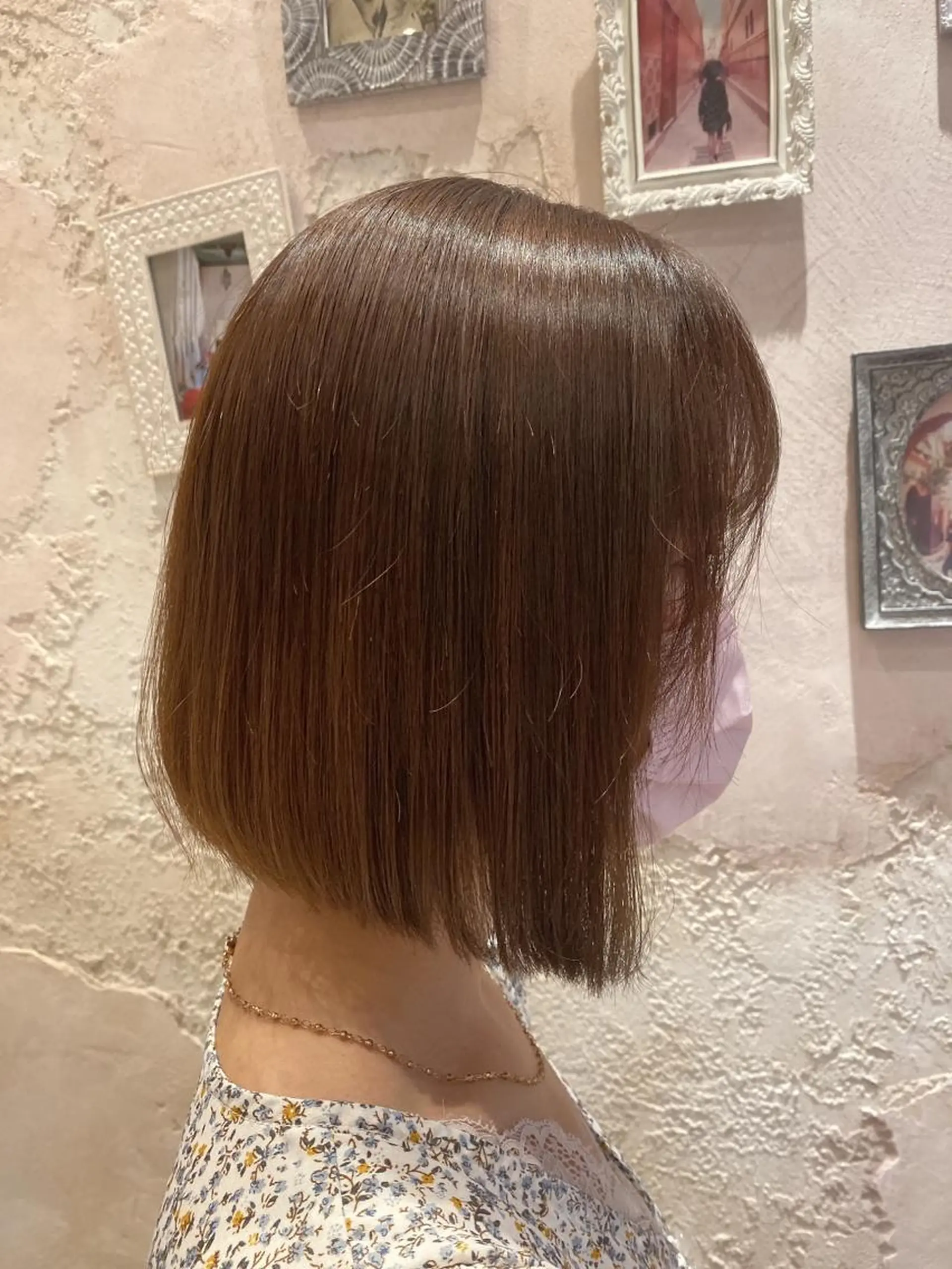 ショート Puamelia 名古屋所属・韓国風ヘア✻透明感 カラー✻yukaのヘアスタイル