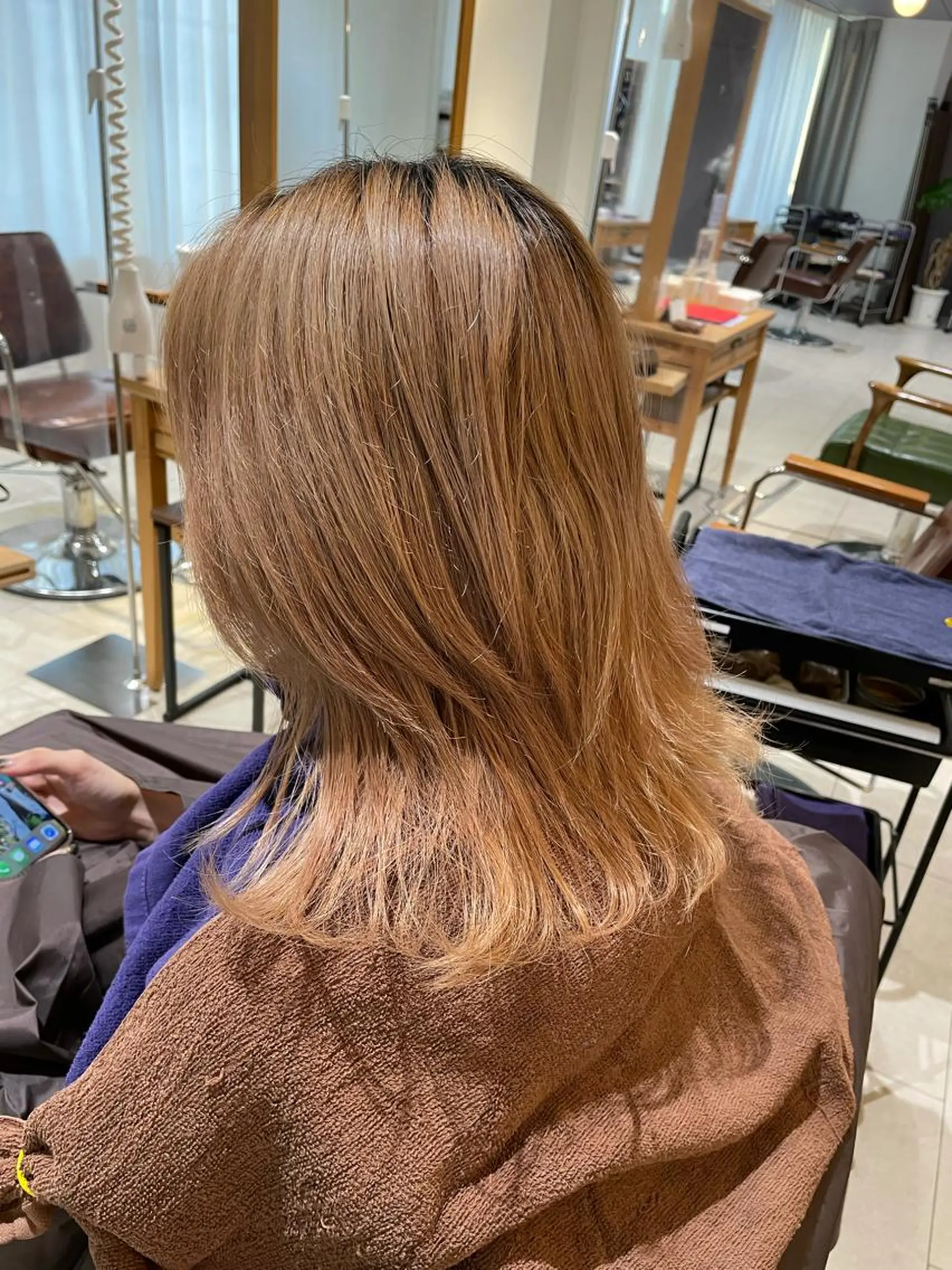 ミディアム カラー ブリーチ ブルーカラー ブルーバイオレット ピンクカラー バイオレットカラー ヘアカラー トリートメント 過去一の柔髪ヘア 🌿IVYjoureのヘアスタイル