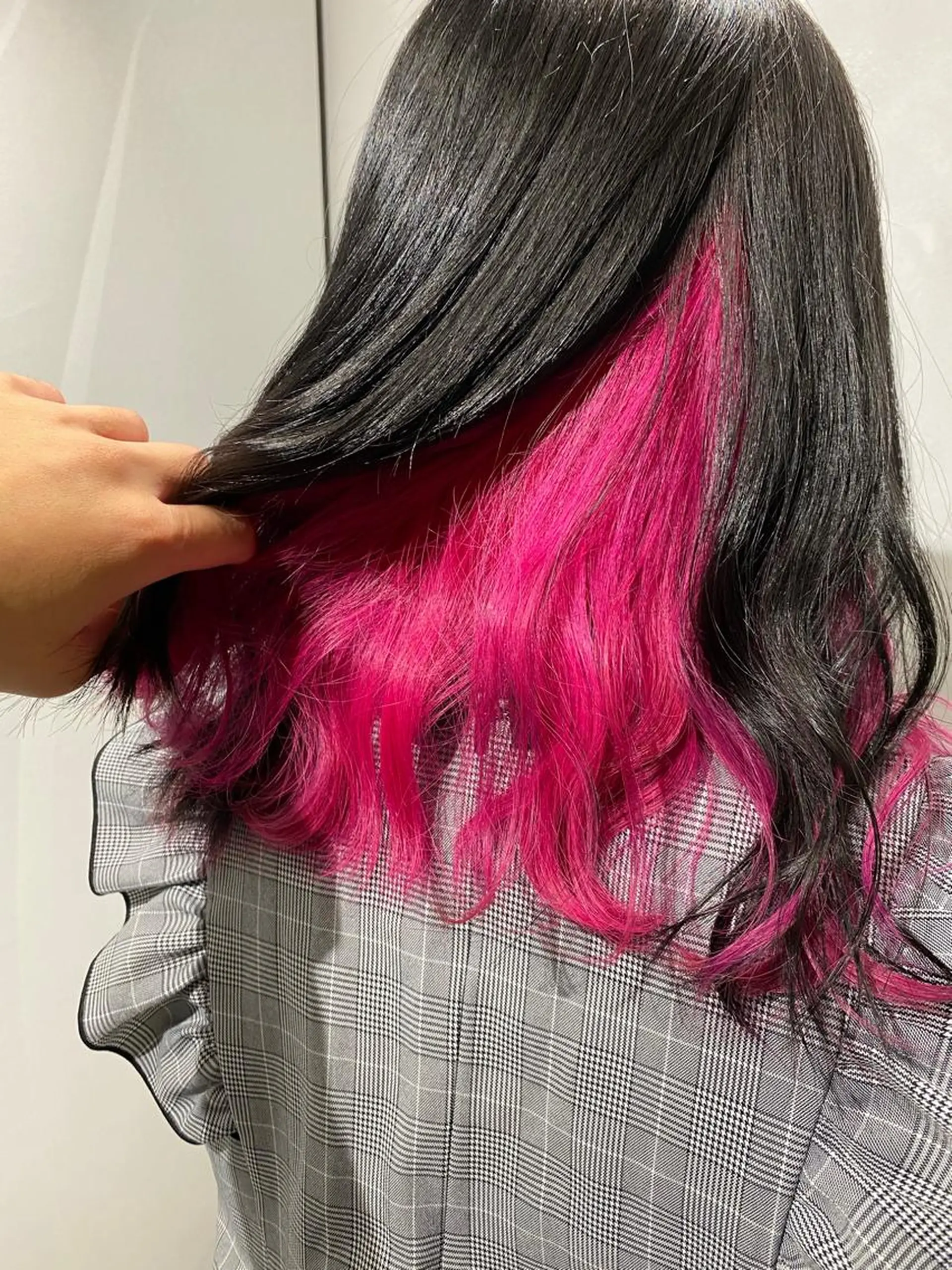 セミロング カラー ヘアカラー 髪質改善/縮毛矯正 レイヤー/松川匠のヘアスタイル