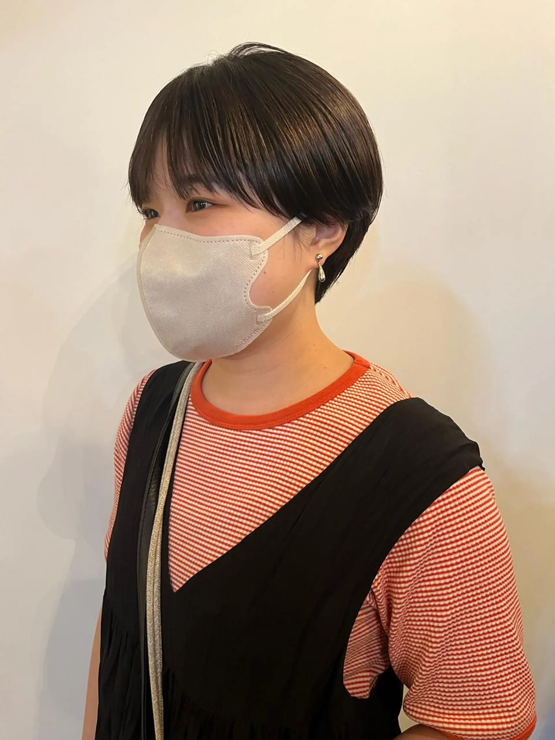 ショート ハンサムショート ショートヘア ケアブリーチ/ボブ/ honoのヘアスタイル