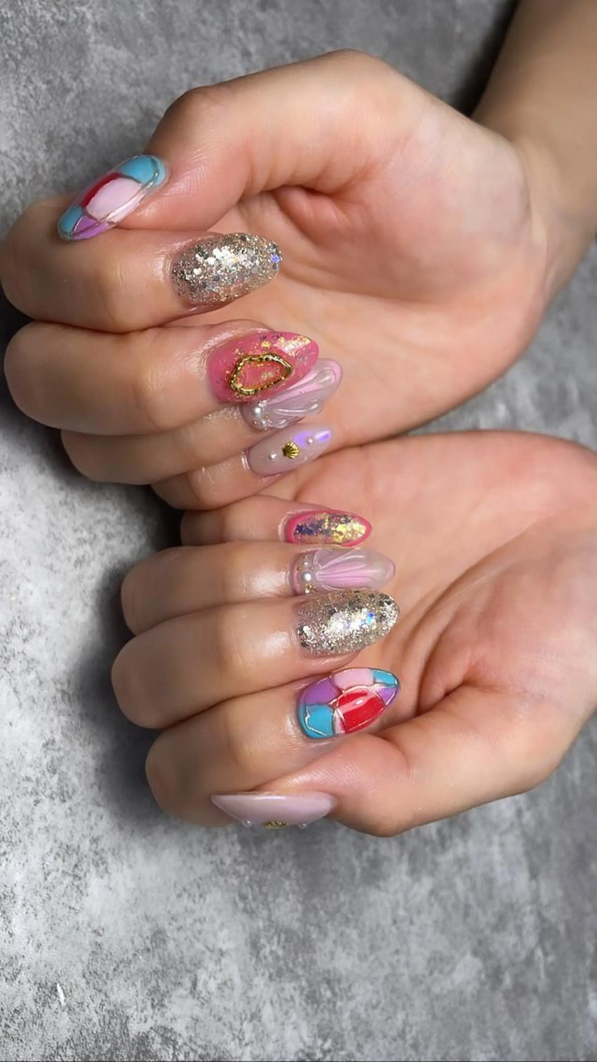 ネイル ハンドネイル shark_nail Aのネイルデザイン