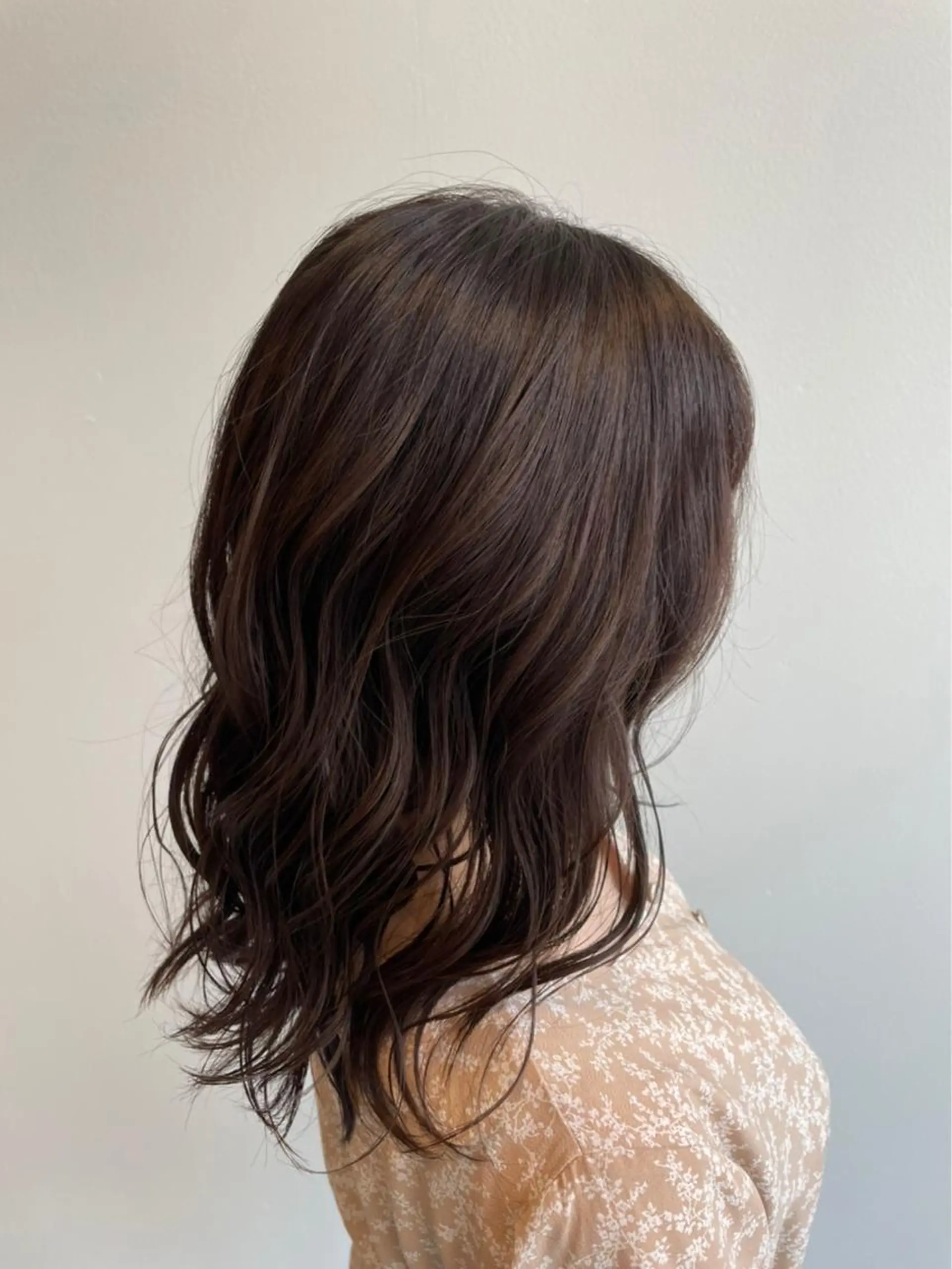 セミロング 坂井 茅聖のヘアスタイル