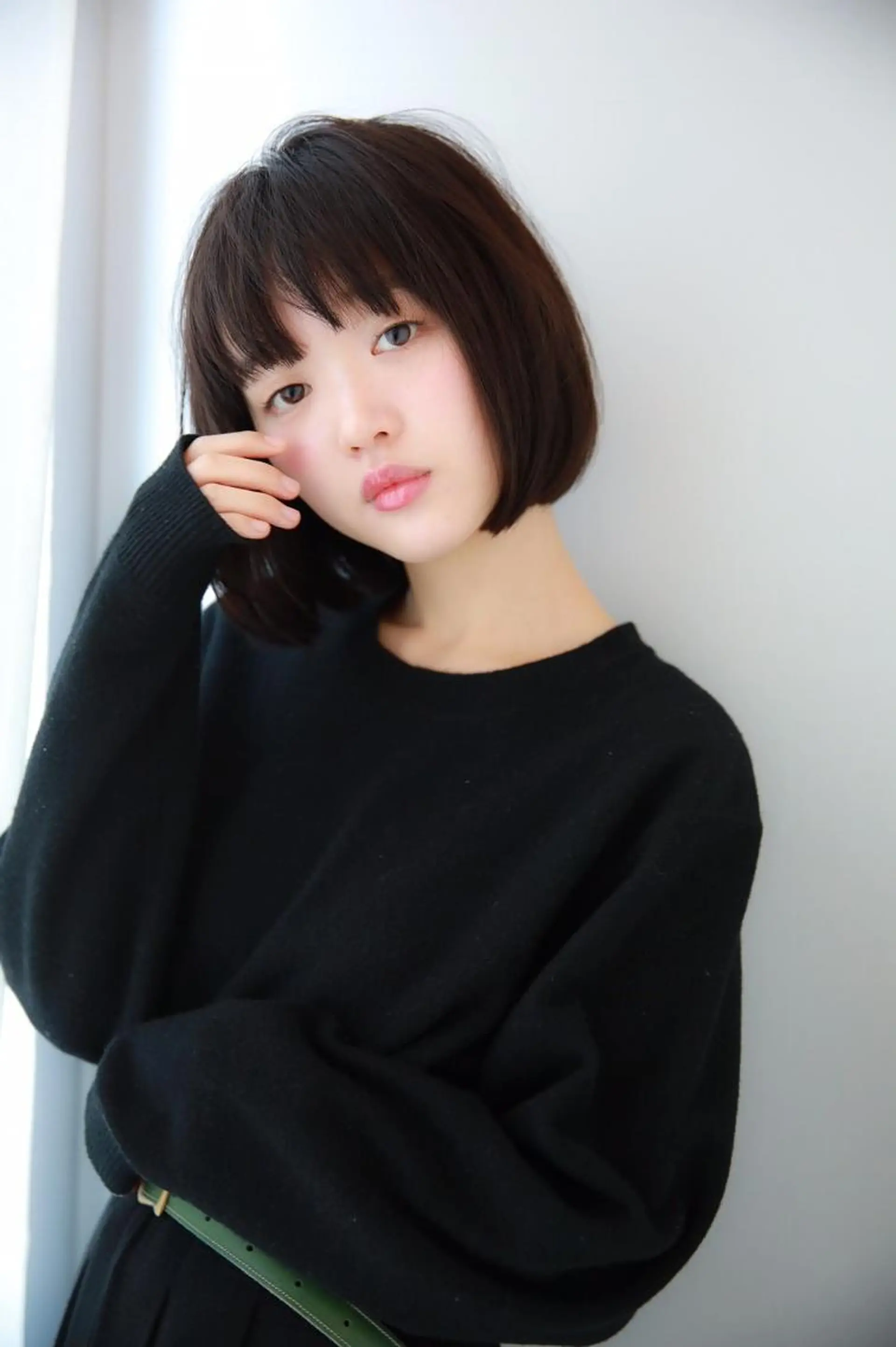ミディアム カラー パーマ 山下 直人のヘアスタイル