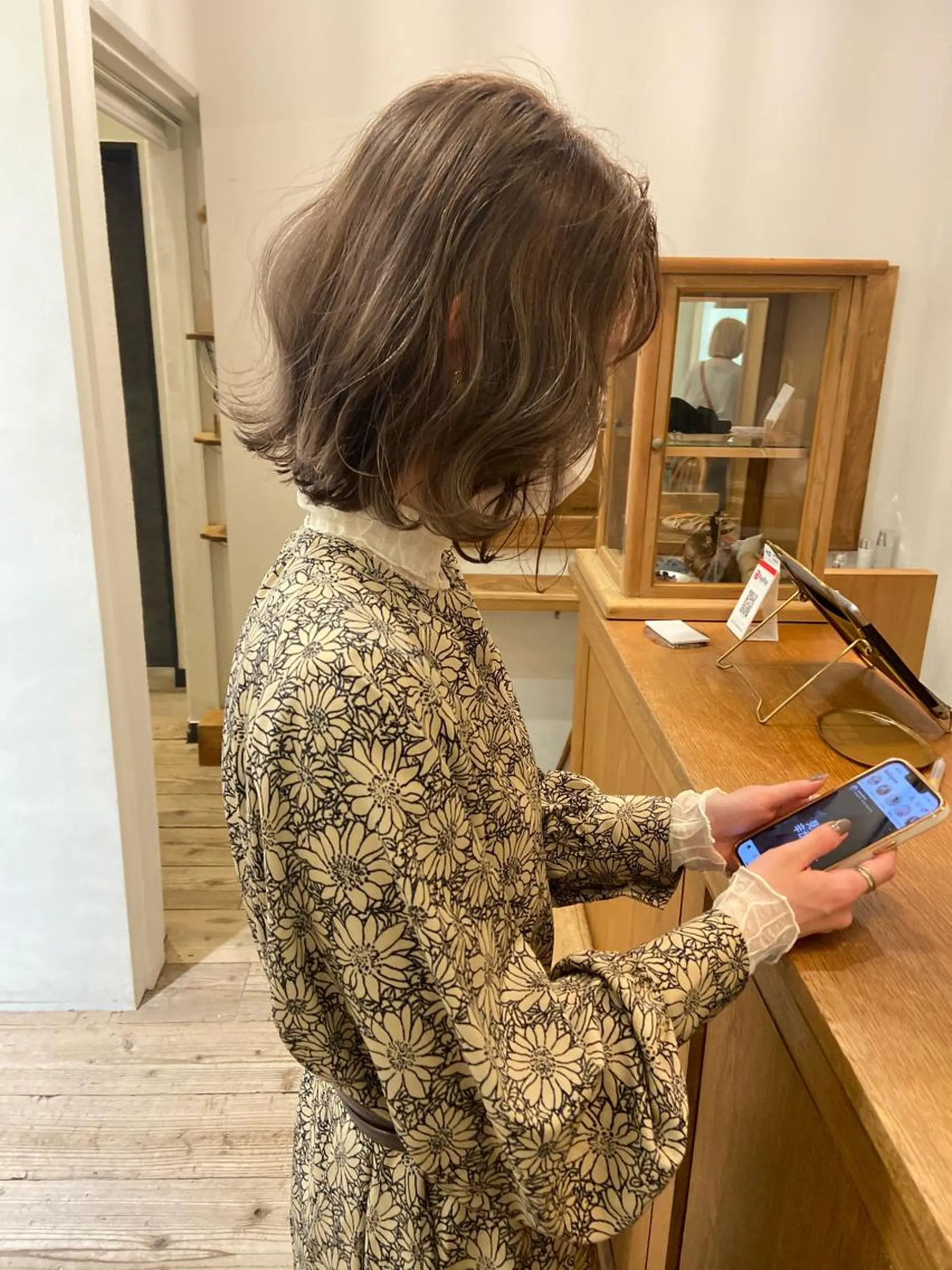 ミディアム カラー ショート/ボブ 🌿柏原良亮のヘアスタイル