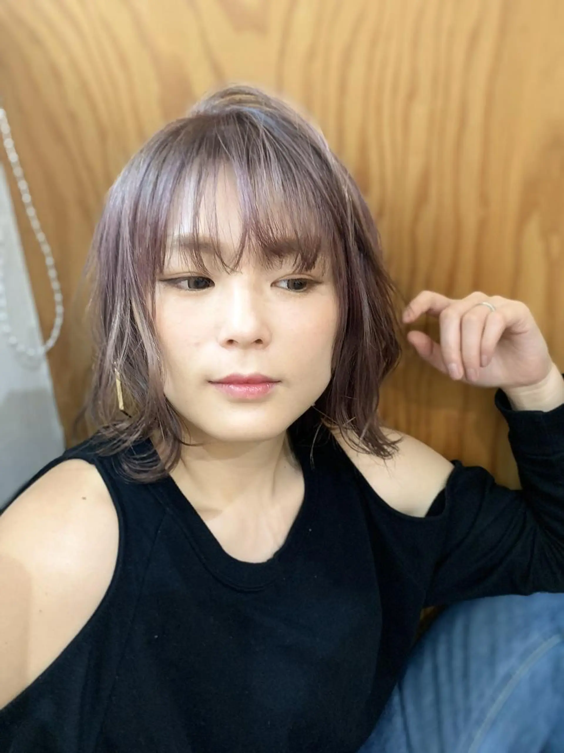 ミディアム モーニングスター リリーのヘアスタイル