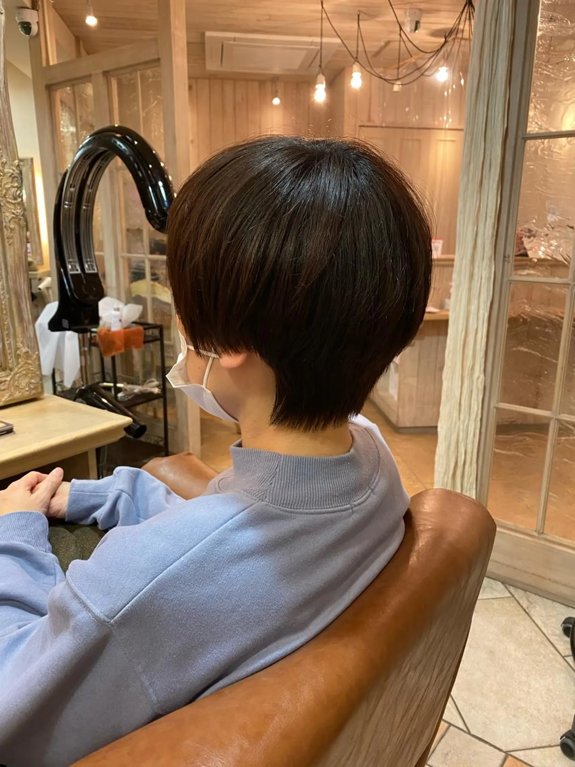 ショート ハンサムショート ショートヘア amie by afloat(エイミーバイアフロート)所属・井上 日菜乃のヘアスタイル